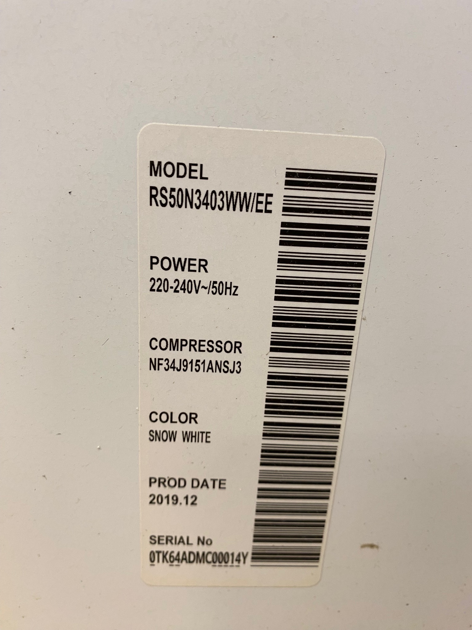SELT / SOLD Tvöfaldur ísskápur frá Samsung 10