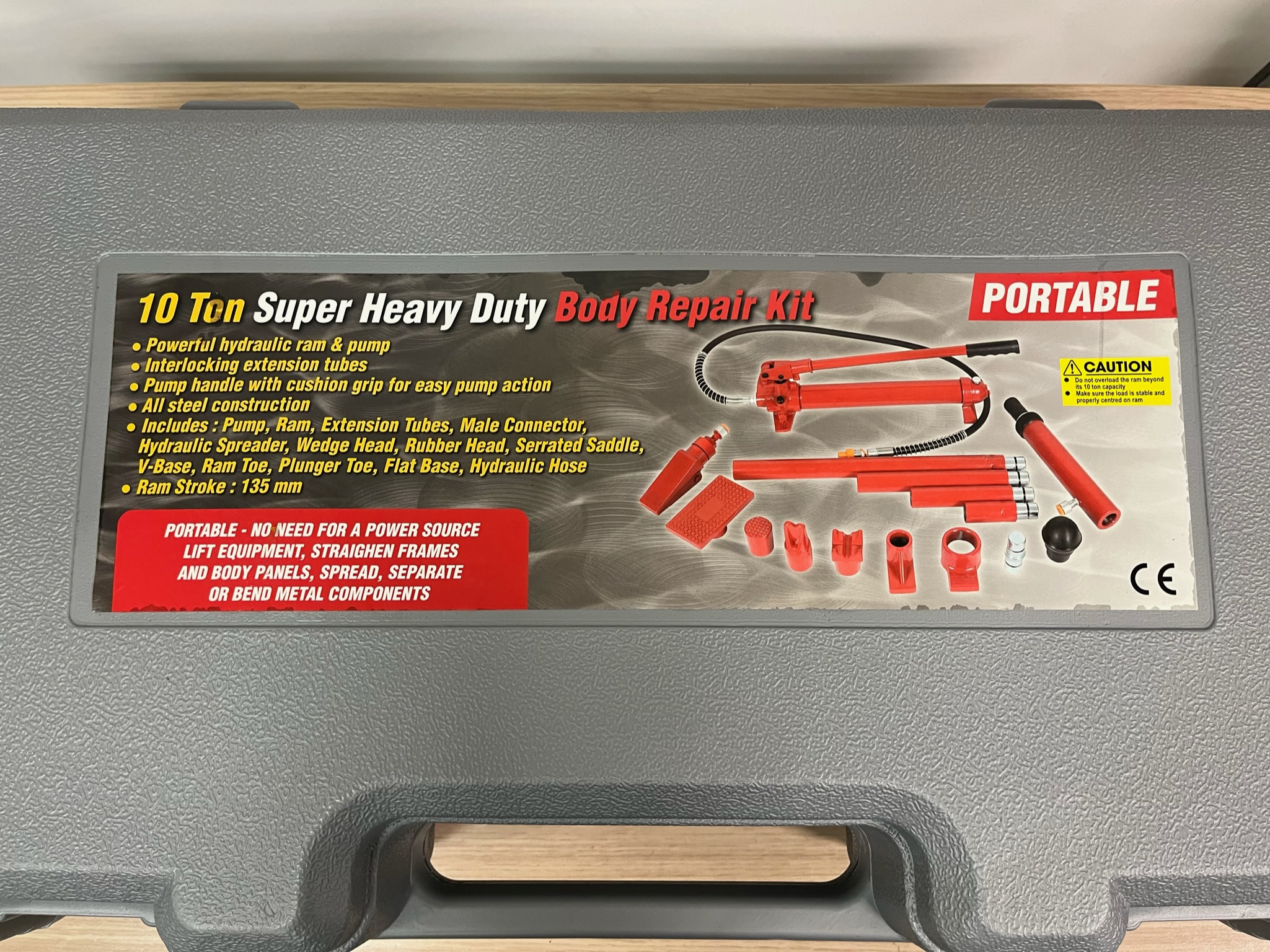 SELT / SOLD - 10-Ton Body Repair - Réttingatjakkur 10T. Sett. 3