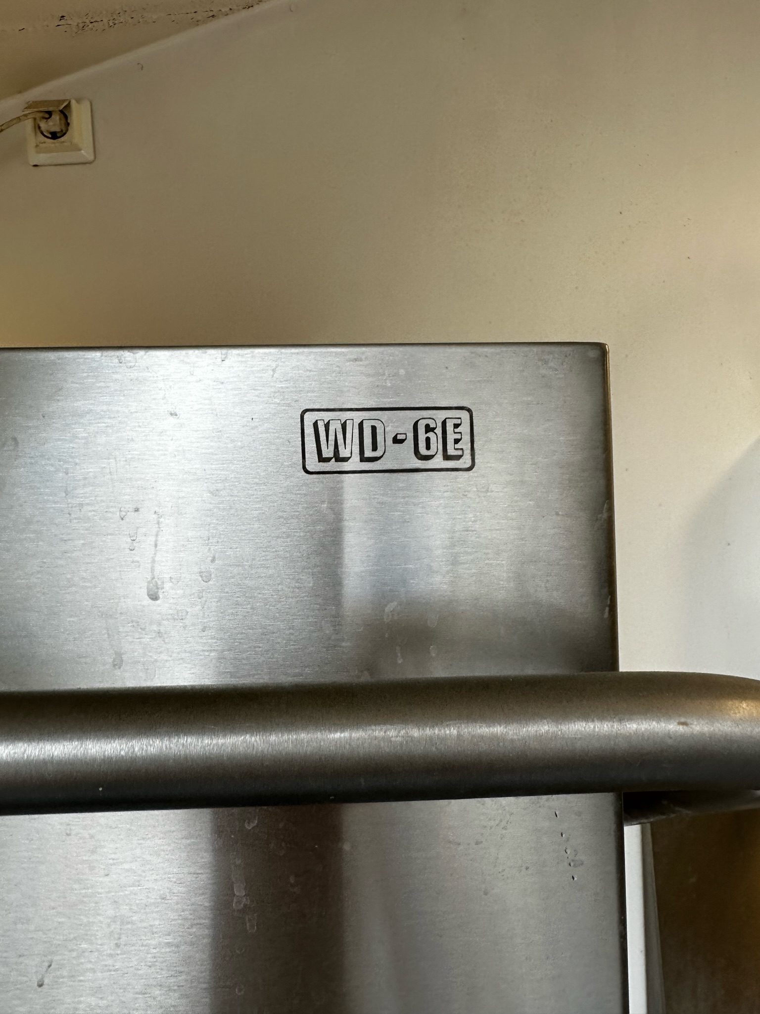SELT / SOLD - Wexiödisk WD 6E húddvél - uppþvottavél 4
