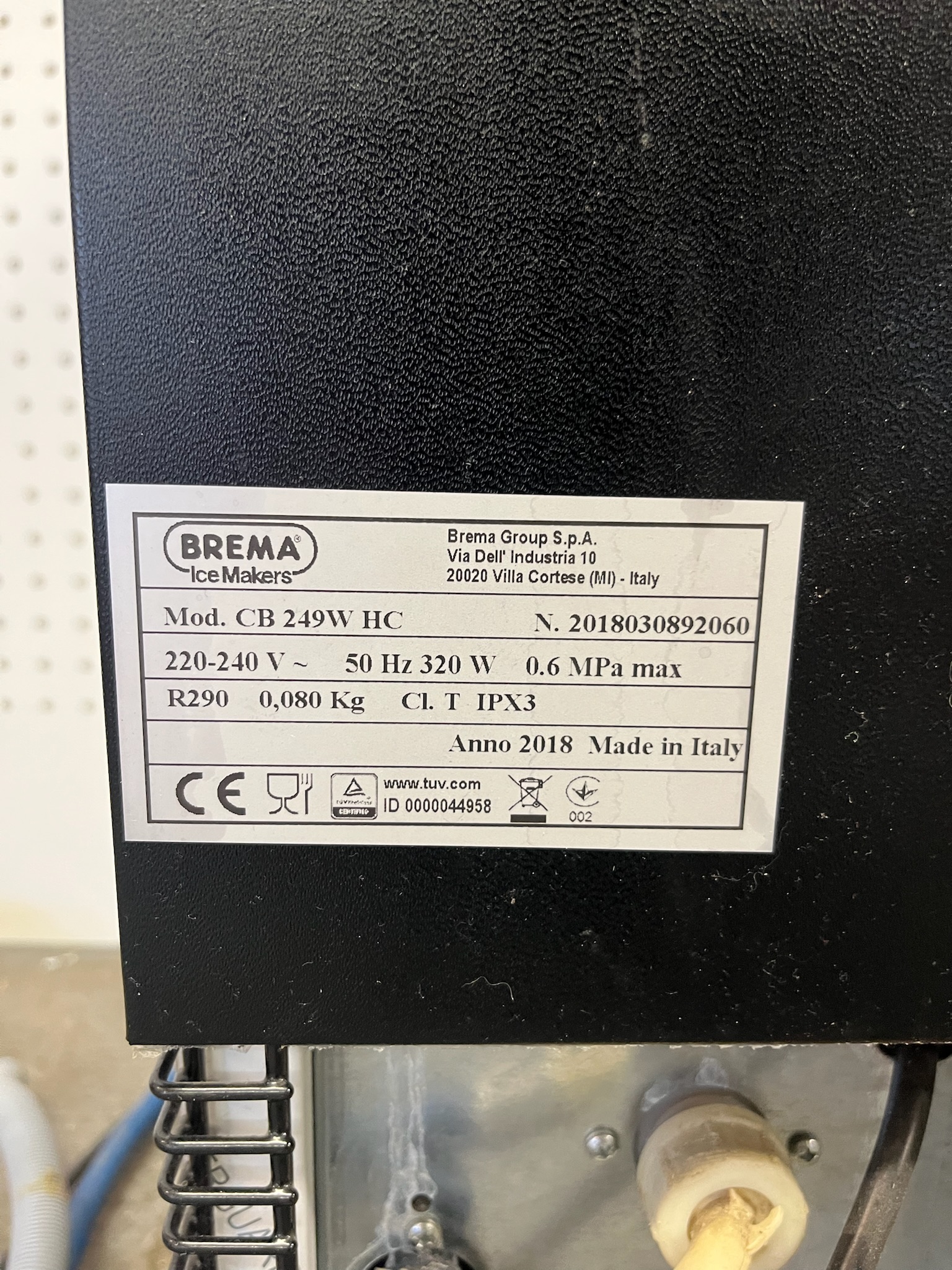 SELT / SOLD Brema klakavél, 29kg. / 9kg. 5