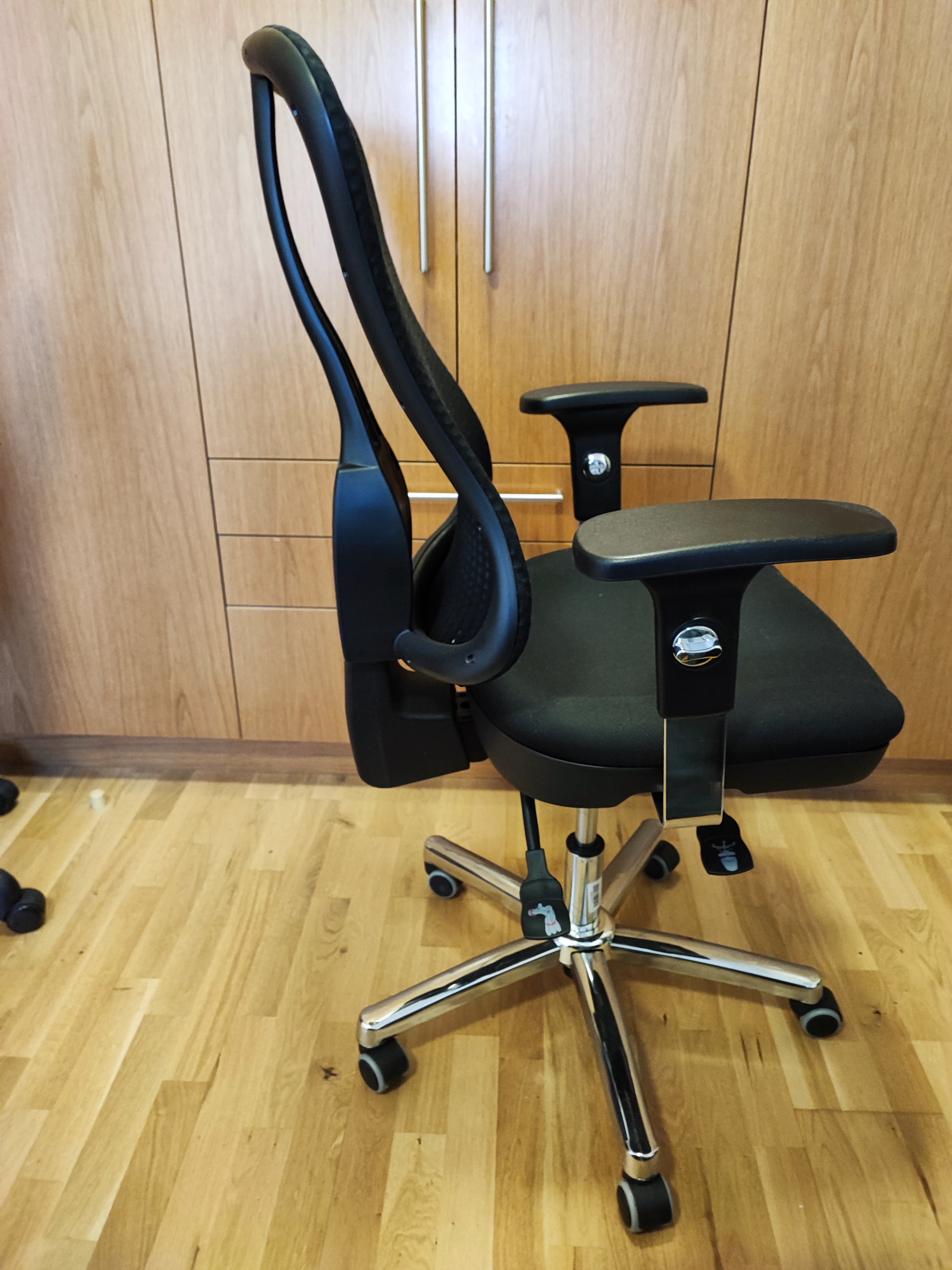 SELT / SOLD Topstar P90 skrifstofustóll með netabaki frá Hirzlunni (2 stk.) 3