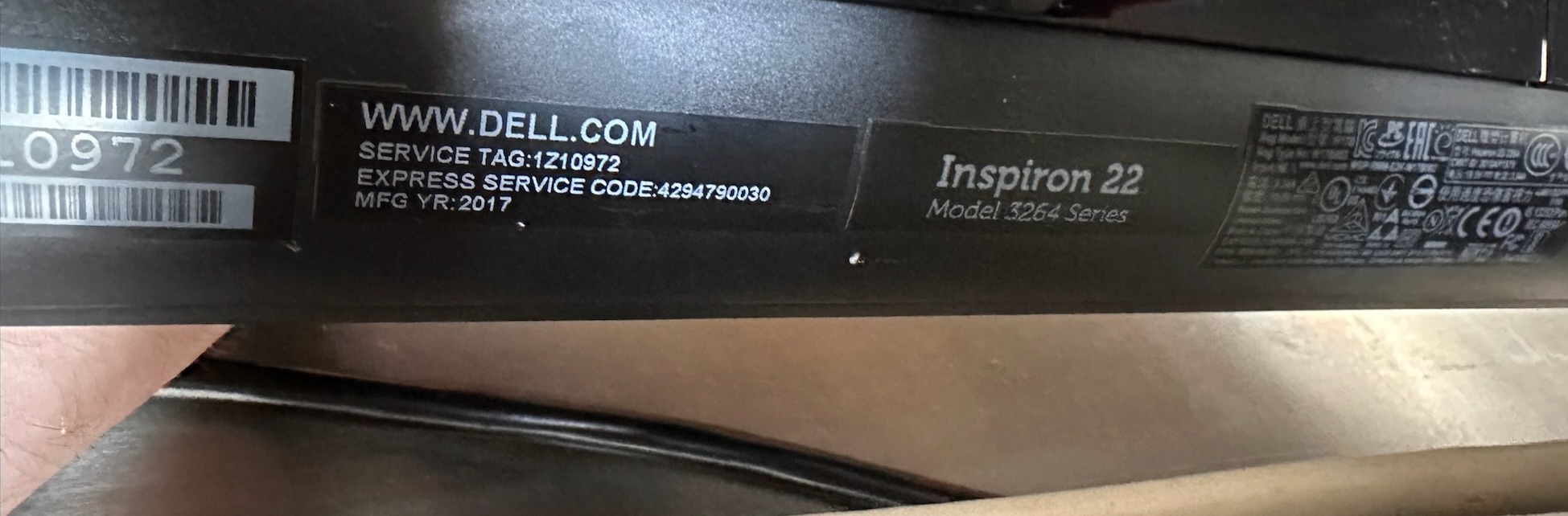 SELT / SOLD Dell All-in-one tölva 3