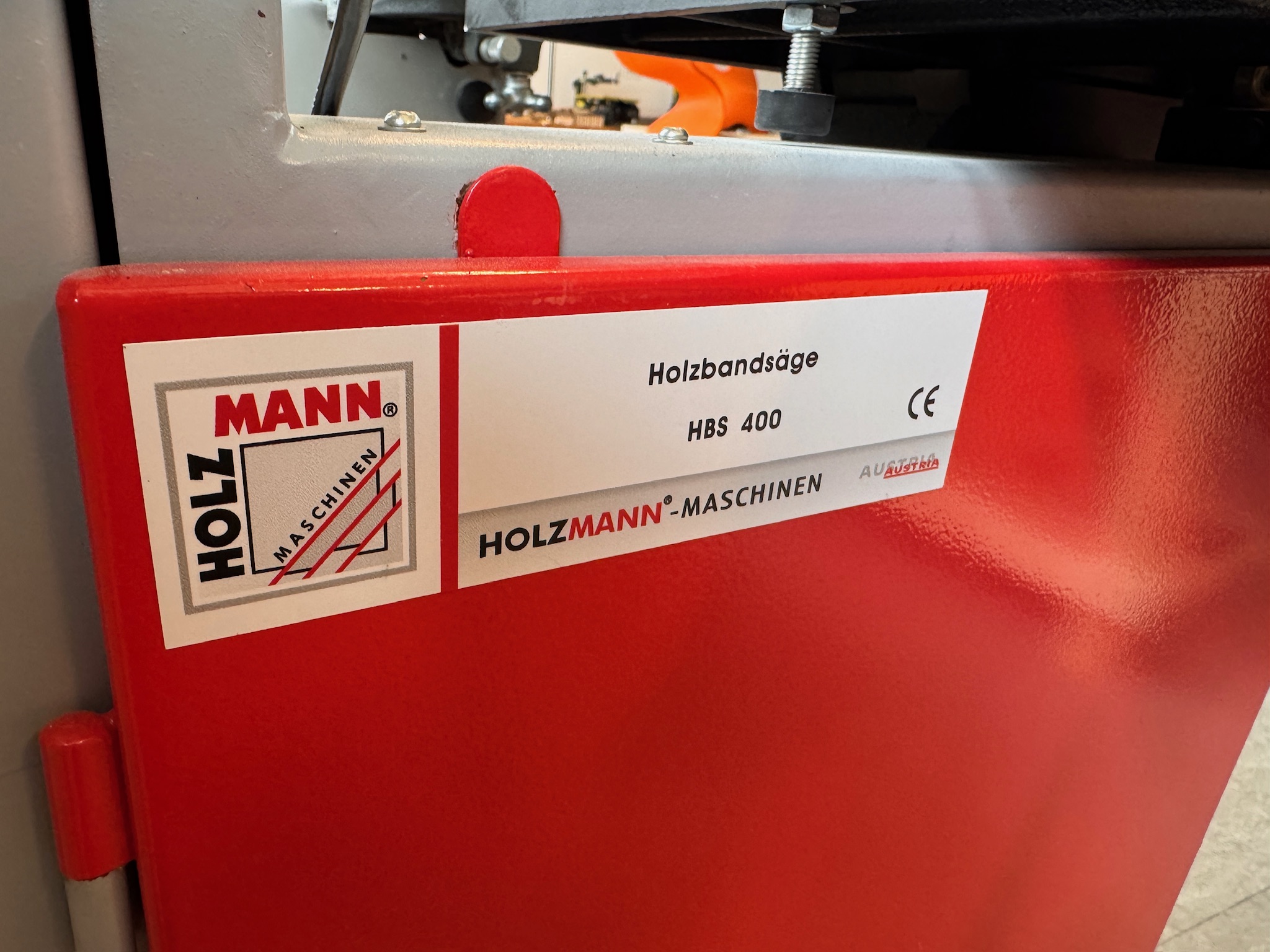 SELT / SOLD Bandsög HOLZMANN Tré/ál – HBS 400 Fálkanum 9