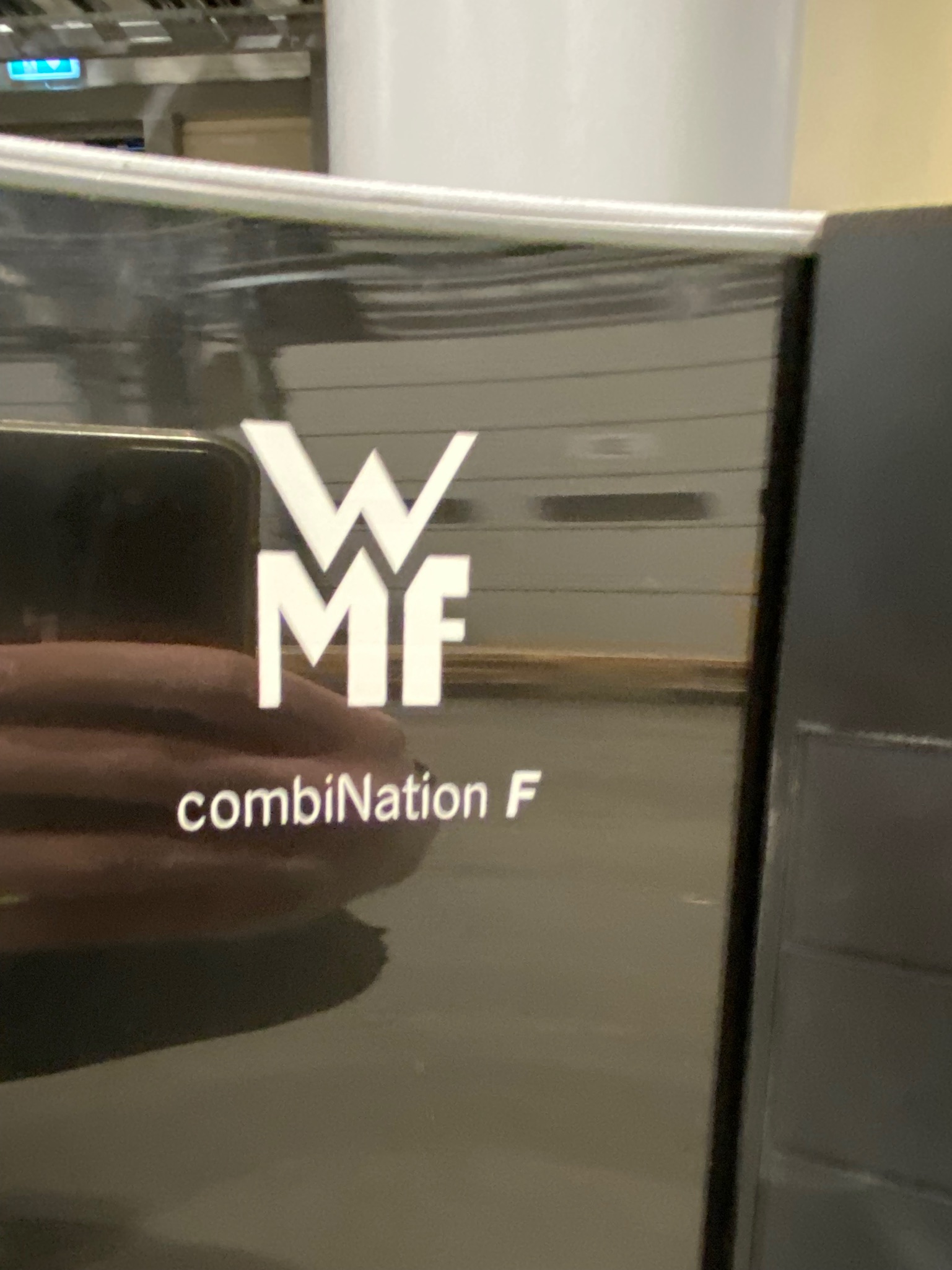 SELT / SOLD Kaffivél (2 stk.) - WMF Combination F Black Edition - baunavél 14