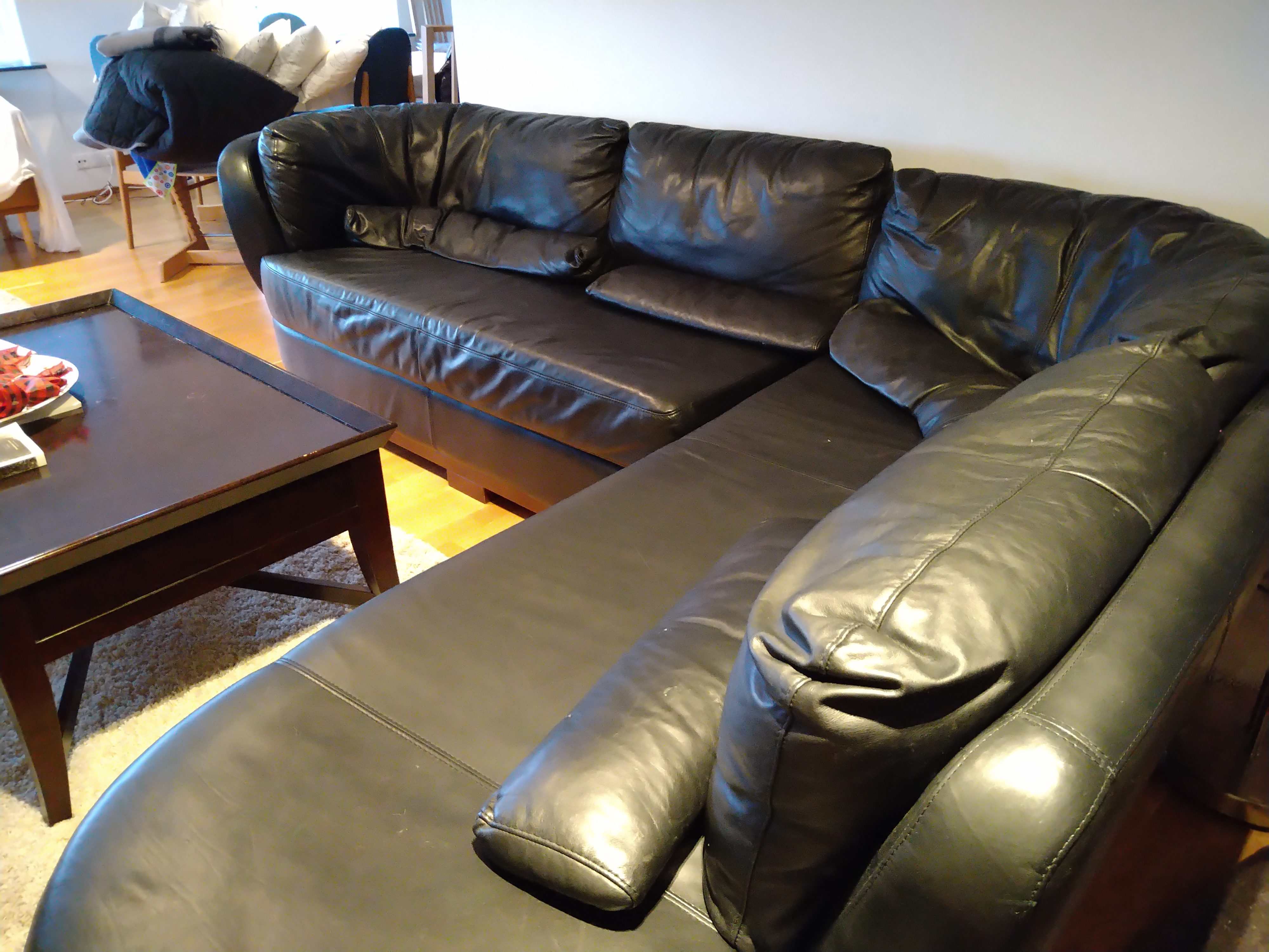 Selt - sold - DeCoro leðursófi af bestu gerð 2