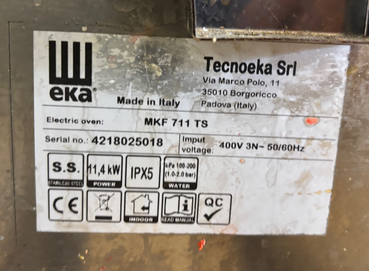 TecnoEKA gufuofn frá BVT, 7 skúffur 10