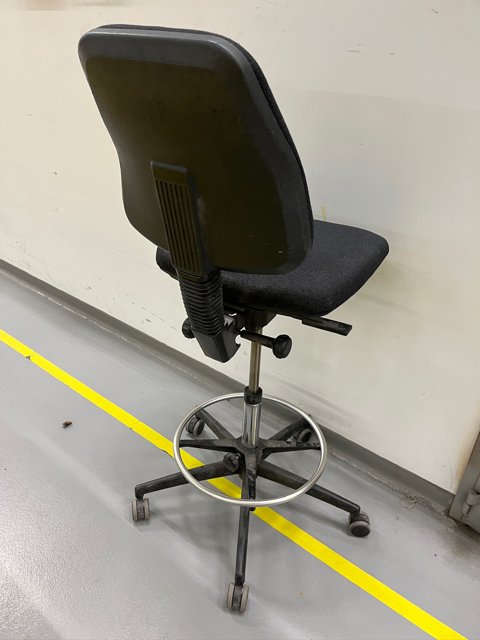SELT / SOLD Dauphin hástóll - TL668 / hár vinnustóll m. fóthring 3
