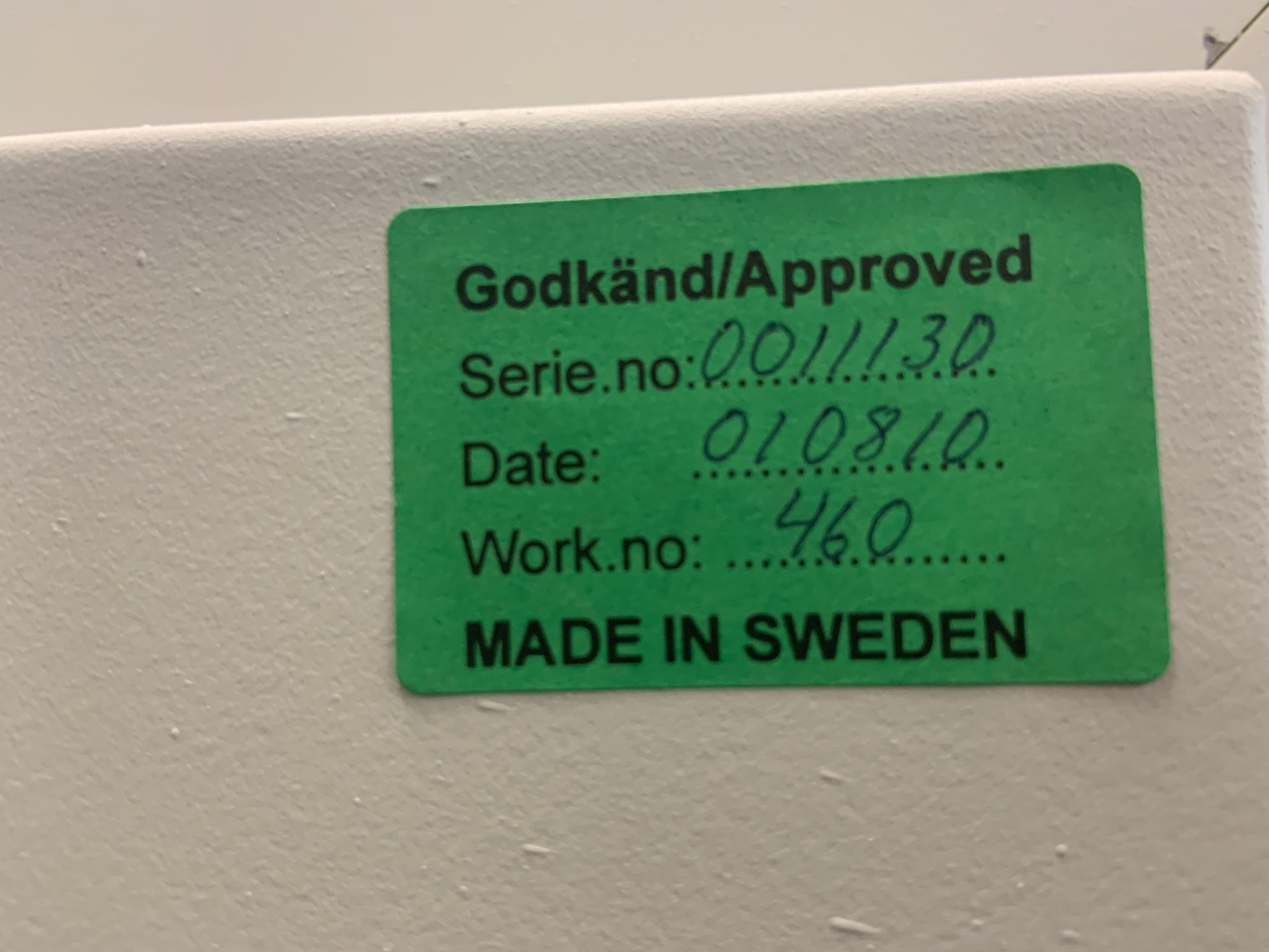 SELT / SOLD - Rosengren verðmætaskápur/byssuskápur 11