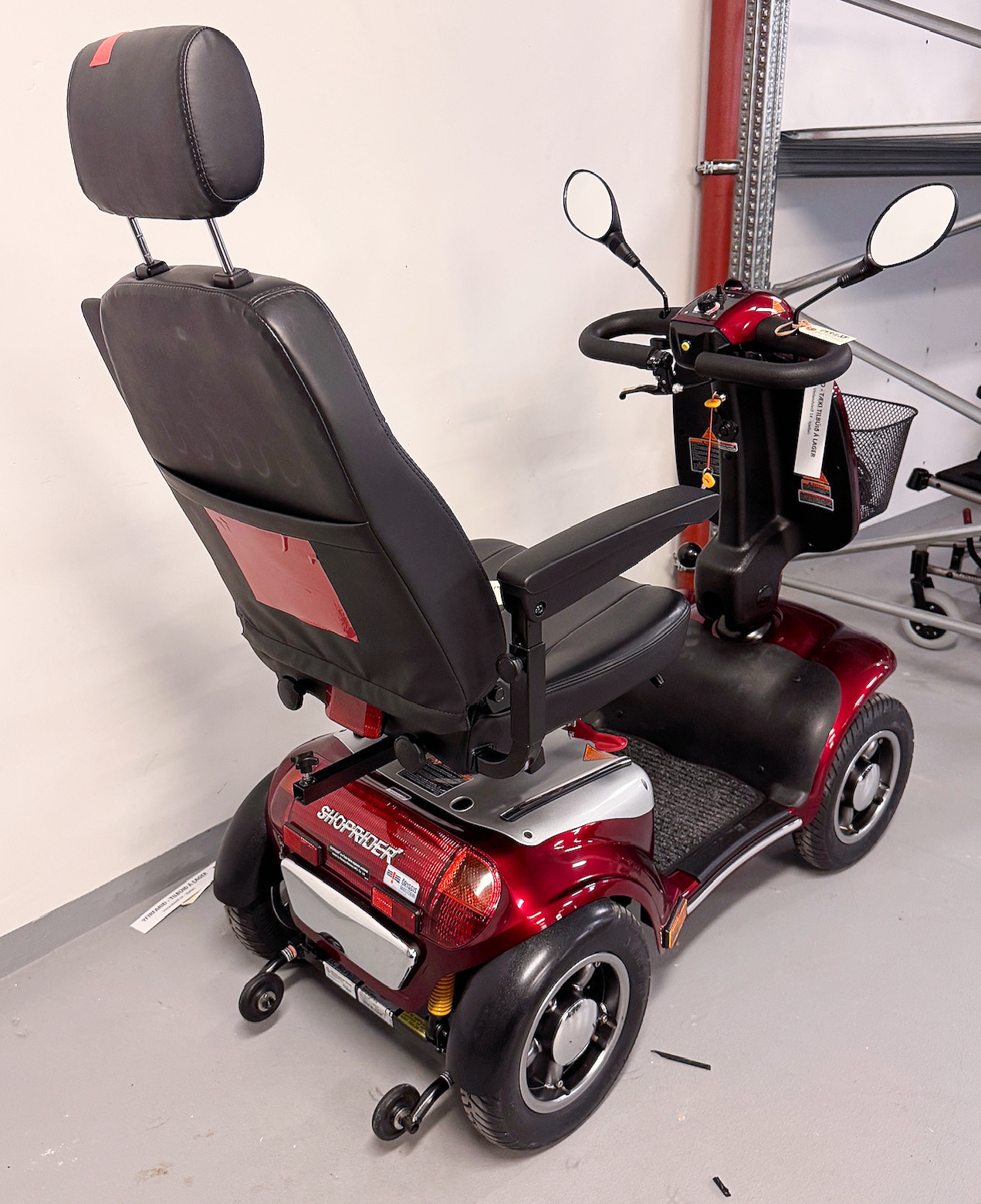 SELT / SOLD Shoprider rafskutla 3