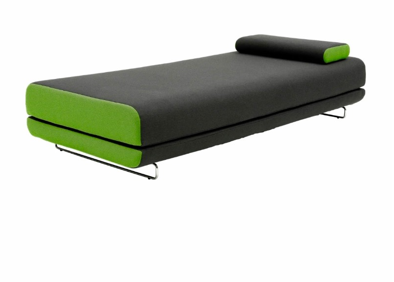SELT / SOLD Softline hönnunarsvefnsófi , L203 x D89 sm.