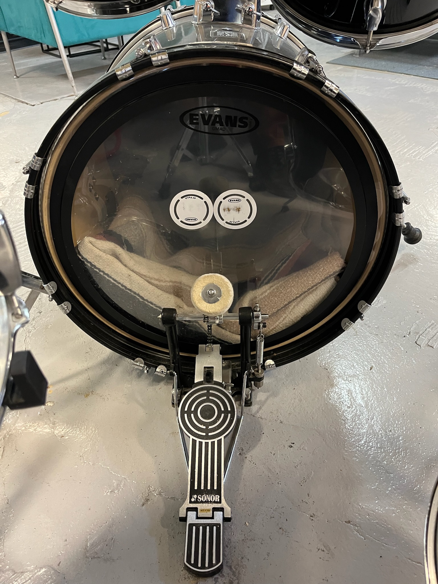 SELT / SOLD Sonor trommusett 3