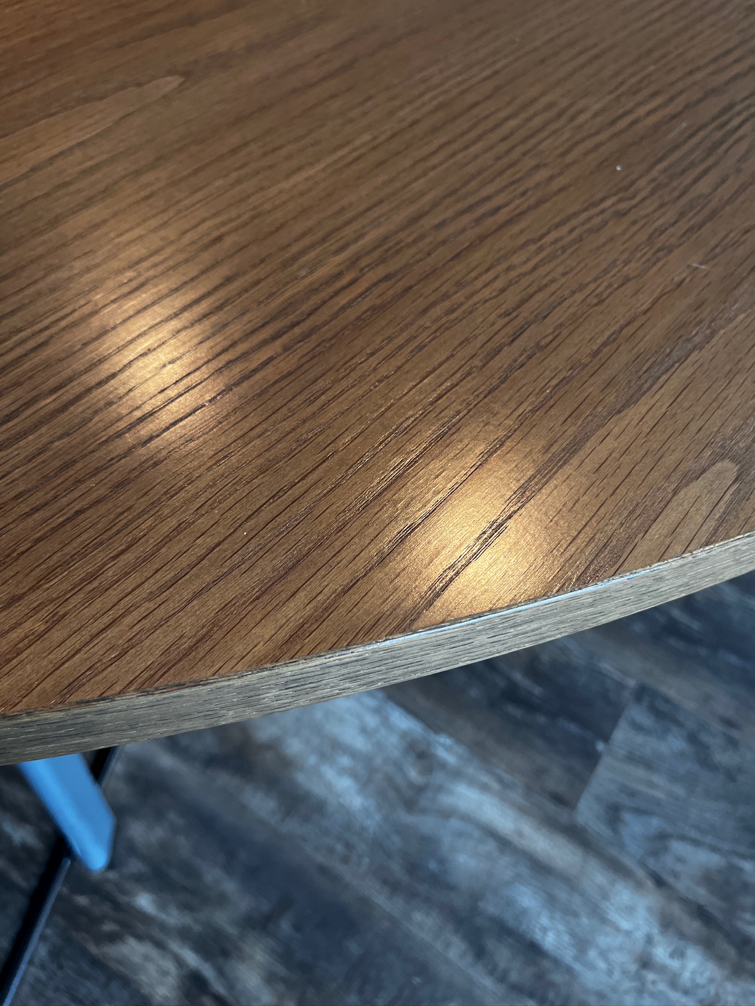 SELT / SOLD Hringborð / fundarborð, Ø200 x H73 sm. 4