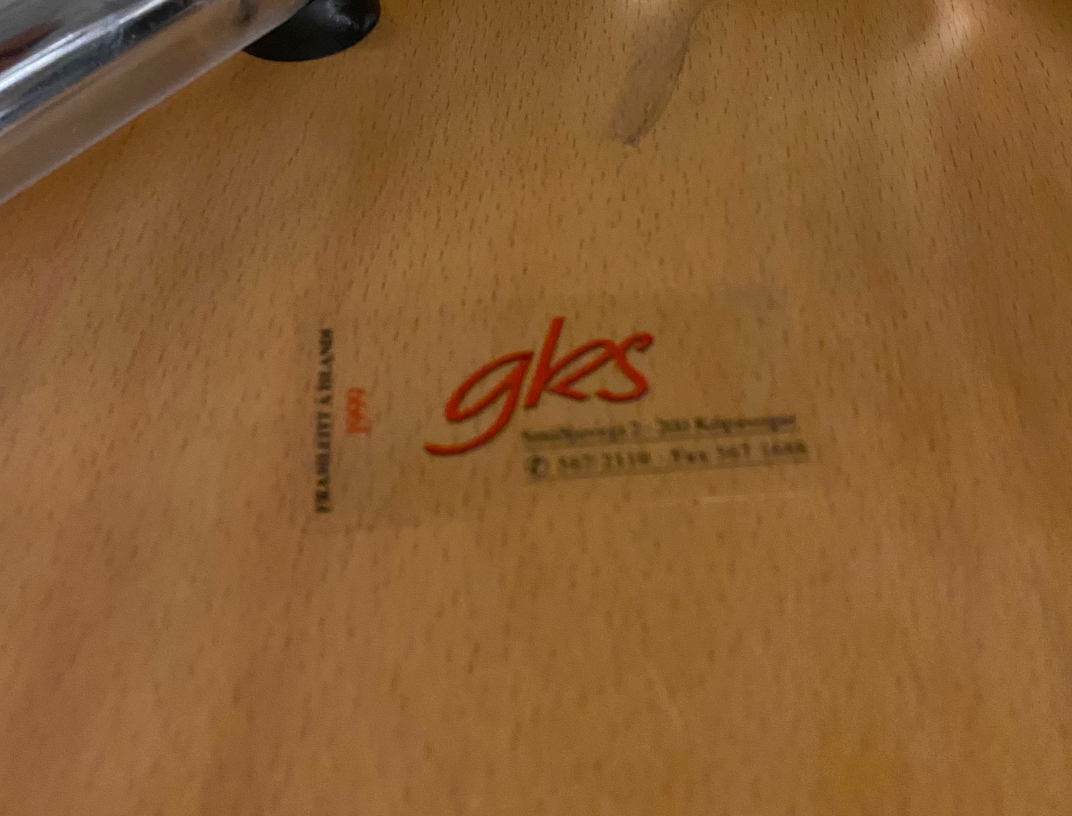 SELT / SOLD - Klassísku skólastólarnir frá GKS - staflanlegir (18 stk.) 13