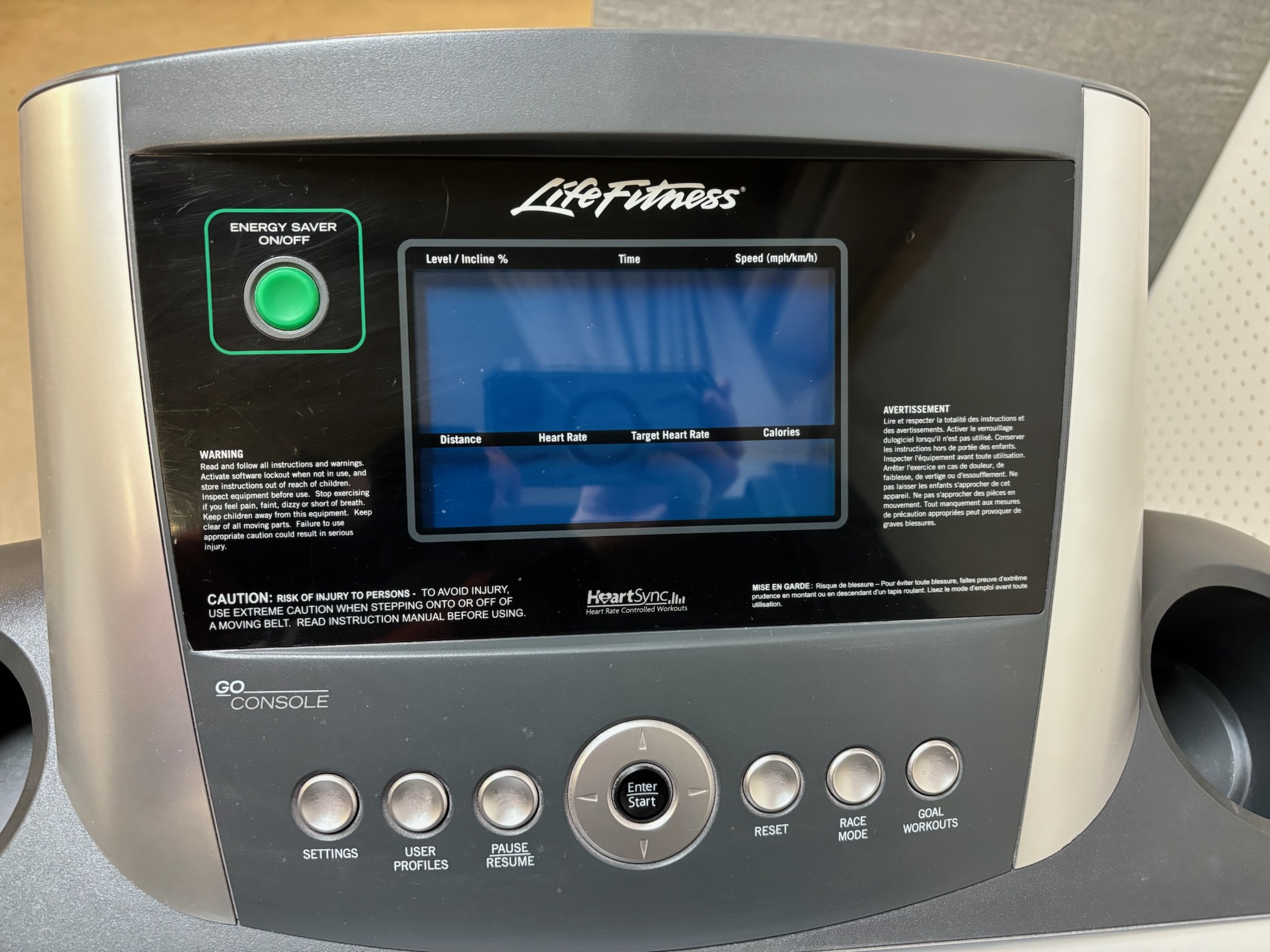 SELT / SOLD Life Fitness F3 hlaupabretti 4