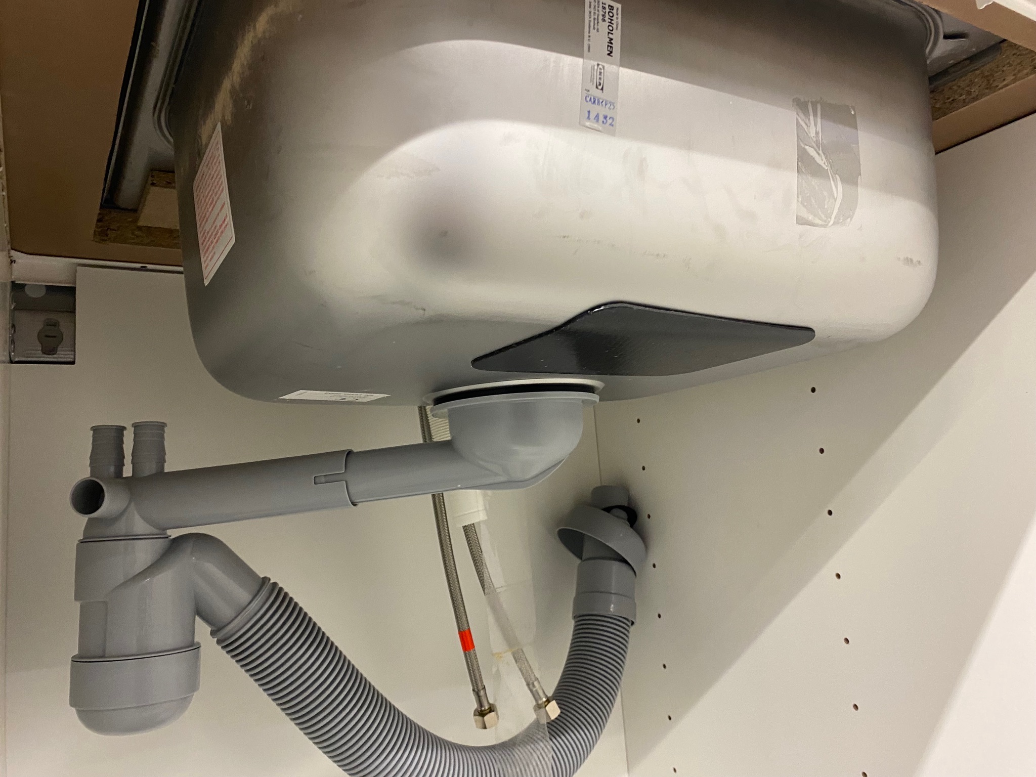 SELT / SOLD Eldhúsinnrétting með vaski án tækja, B310 x H228 x D62 sm. 4