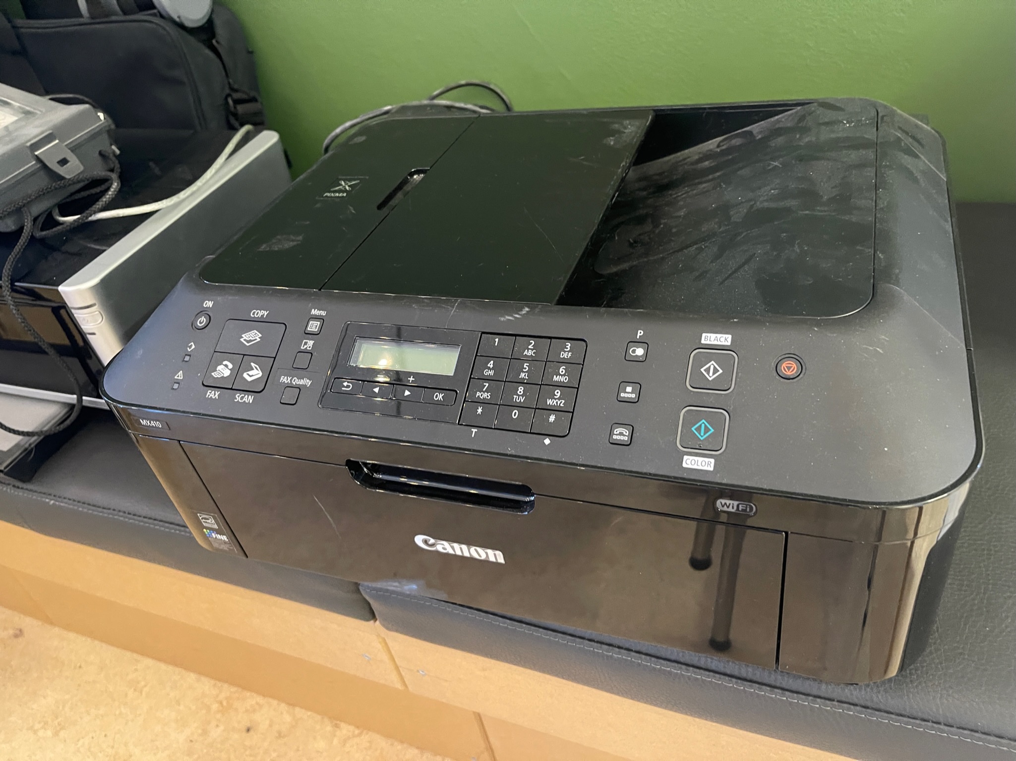 SELT / SOLD - Canon Pixma MX410 Wireless Office All-in-One Printer 3