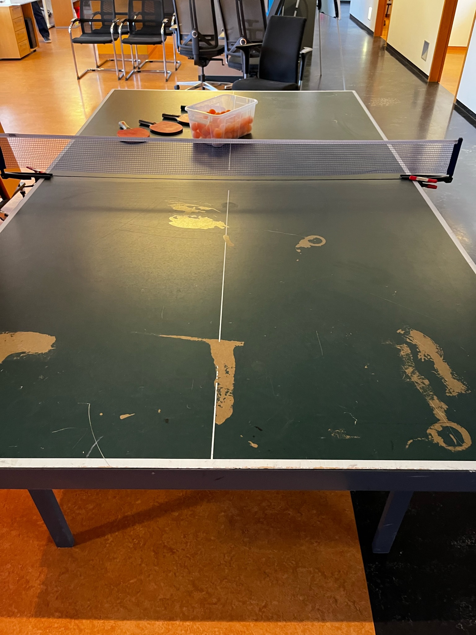 selt/sold Borðtennisborð með öllum fylgihlutum 5