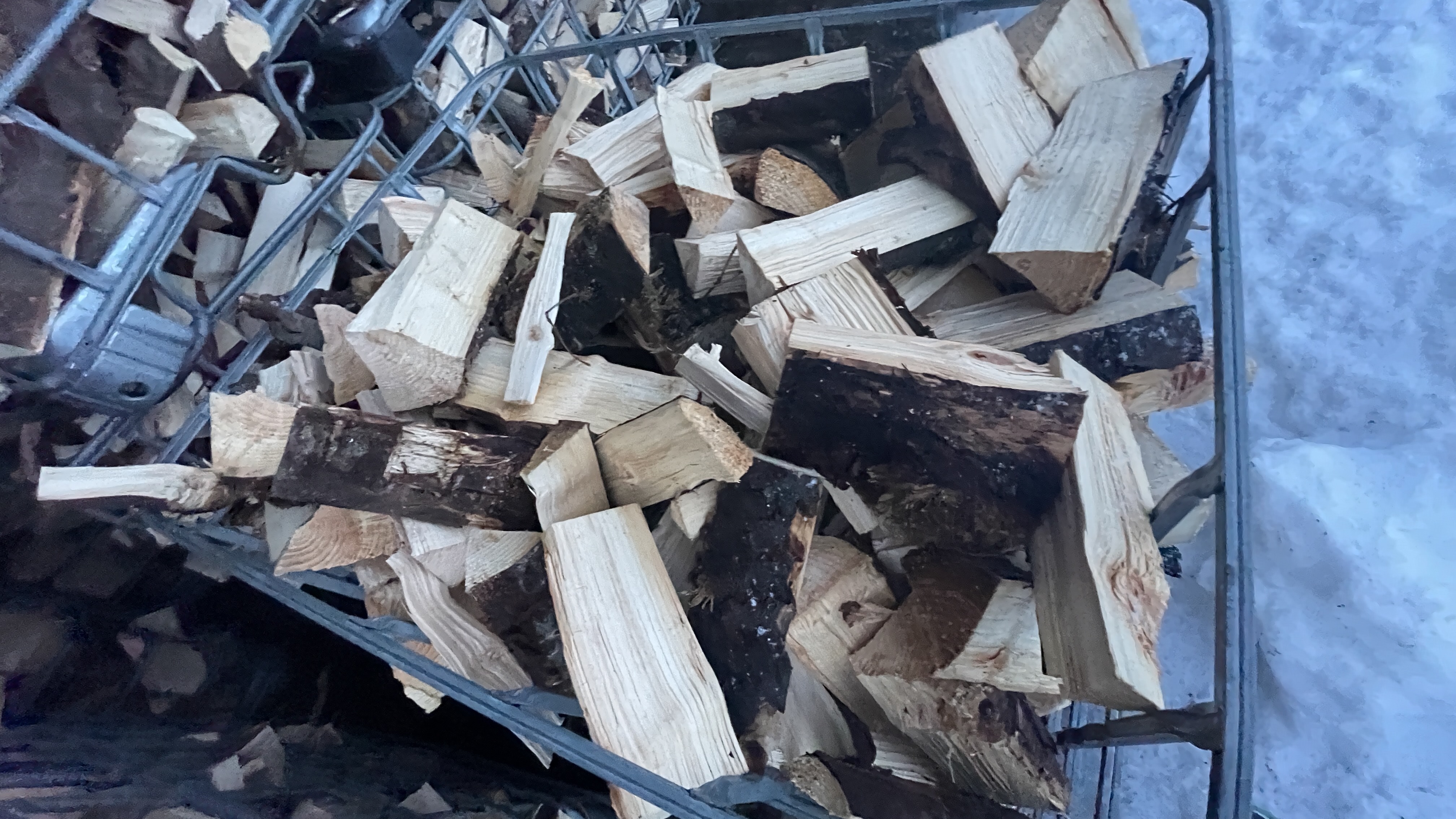 SELT / SOLD - Íslenskt timbur og handverk - arinviður fura - greni - barrviður 9