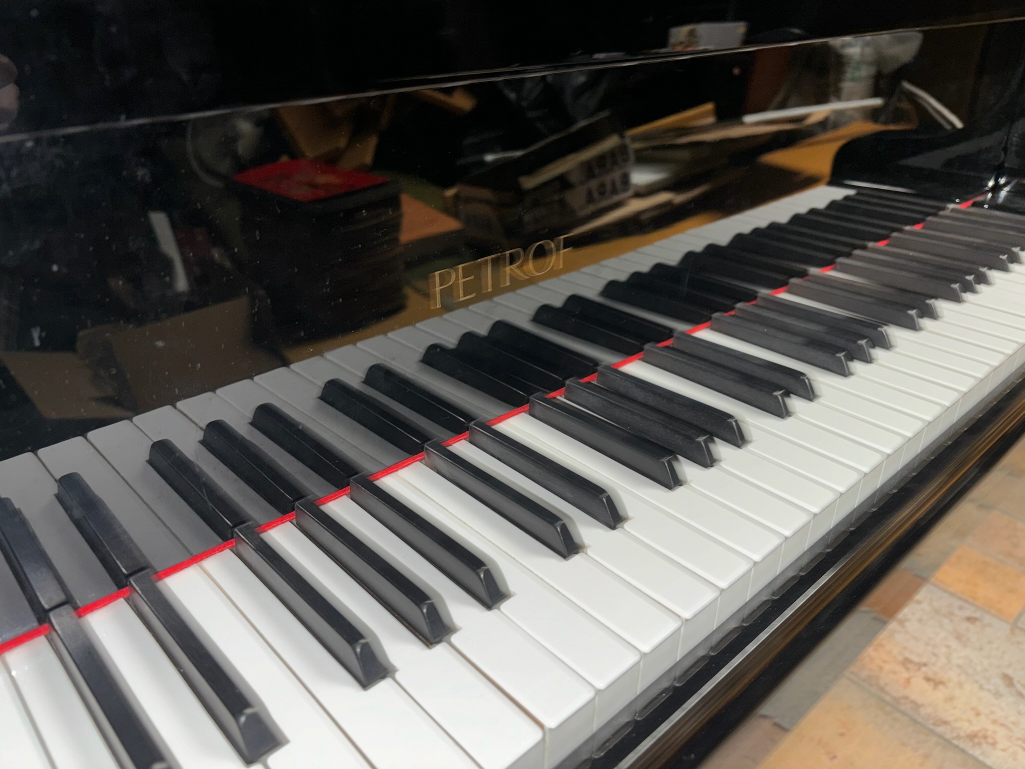 SELT / SOLD - Glæsilegur Petrof flygill - Grand Piano - concert 3