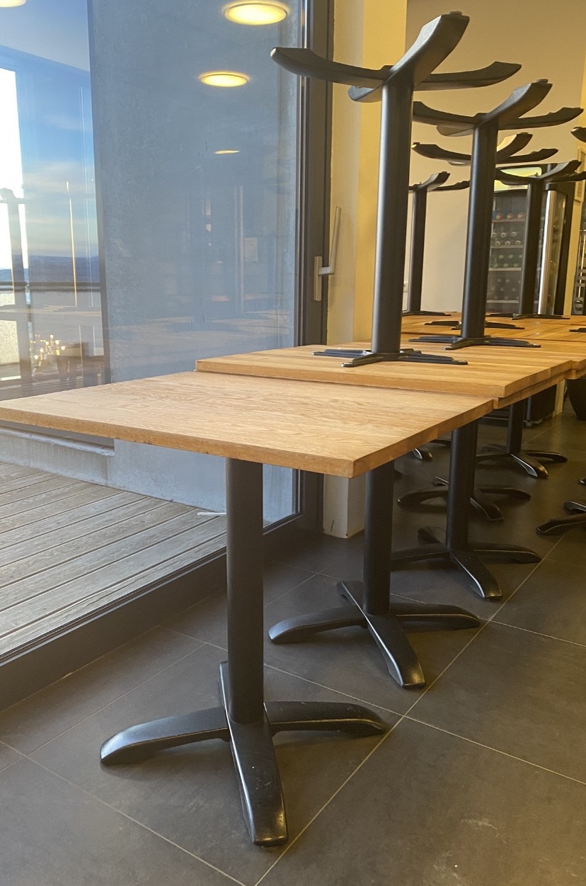 SELT / SOLD Kaffiborð - veitingaborð / lágborð, B62 x D80 x H45 sm. (20 stk.) 2