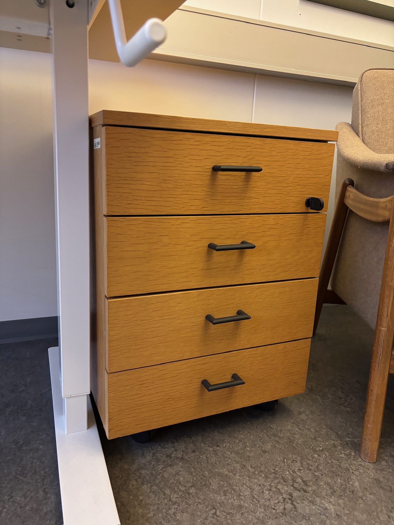 SELT / SOLD Skúffuskápur frá Á. Guðmunsson 3