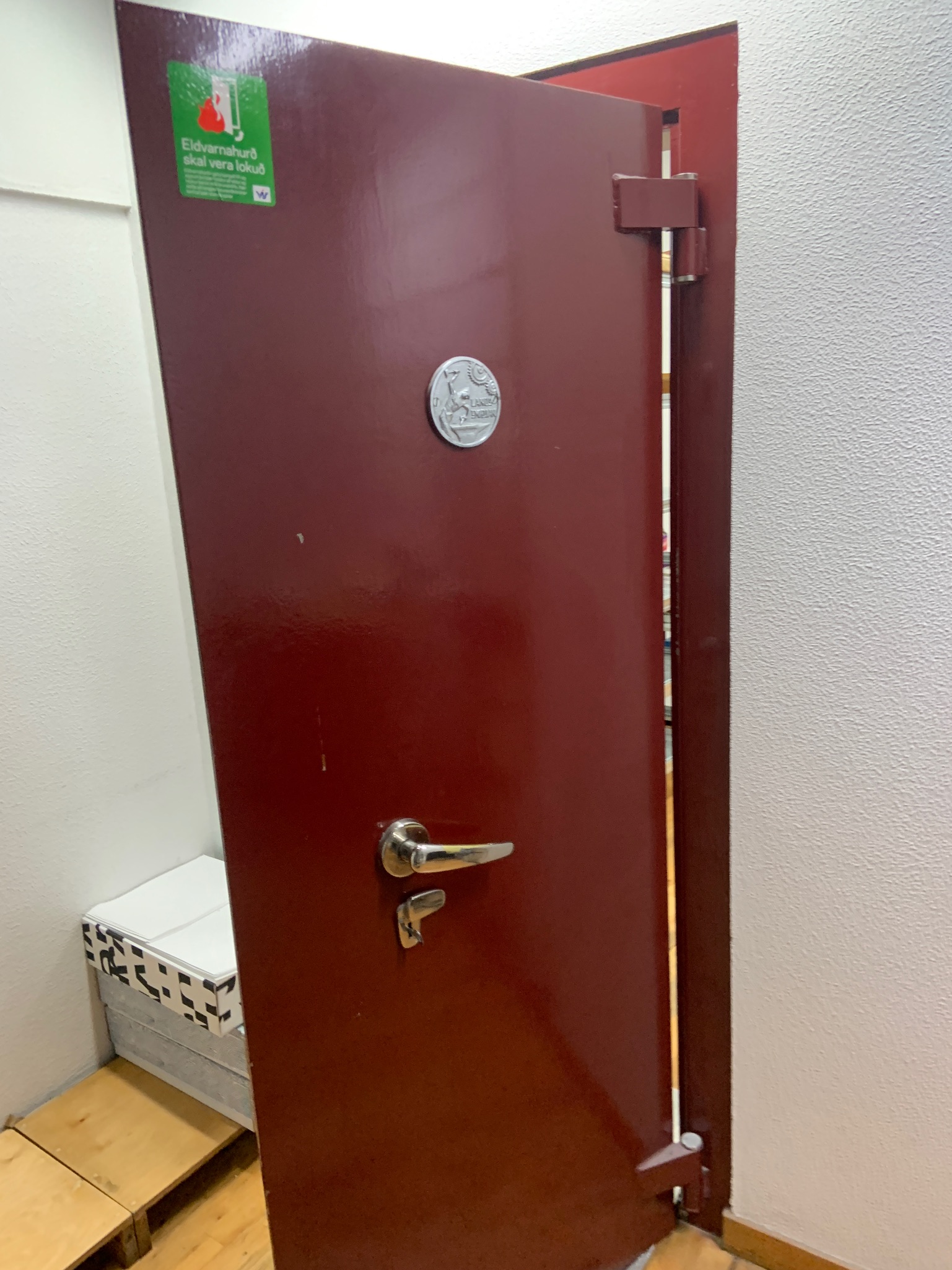 Selt - Öflug stálhurð - járnhurð - eldvarnarhurð - Landsmiðjan - 3 gja punkta 2