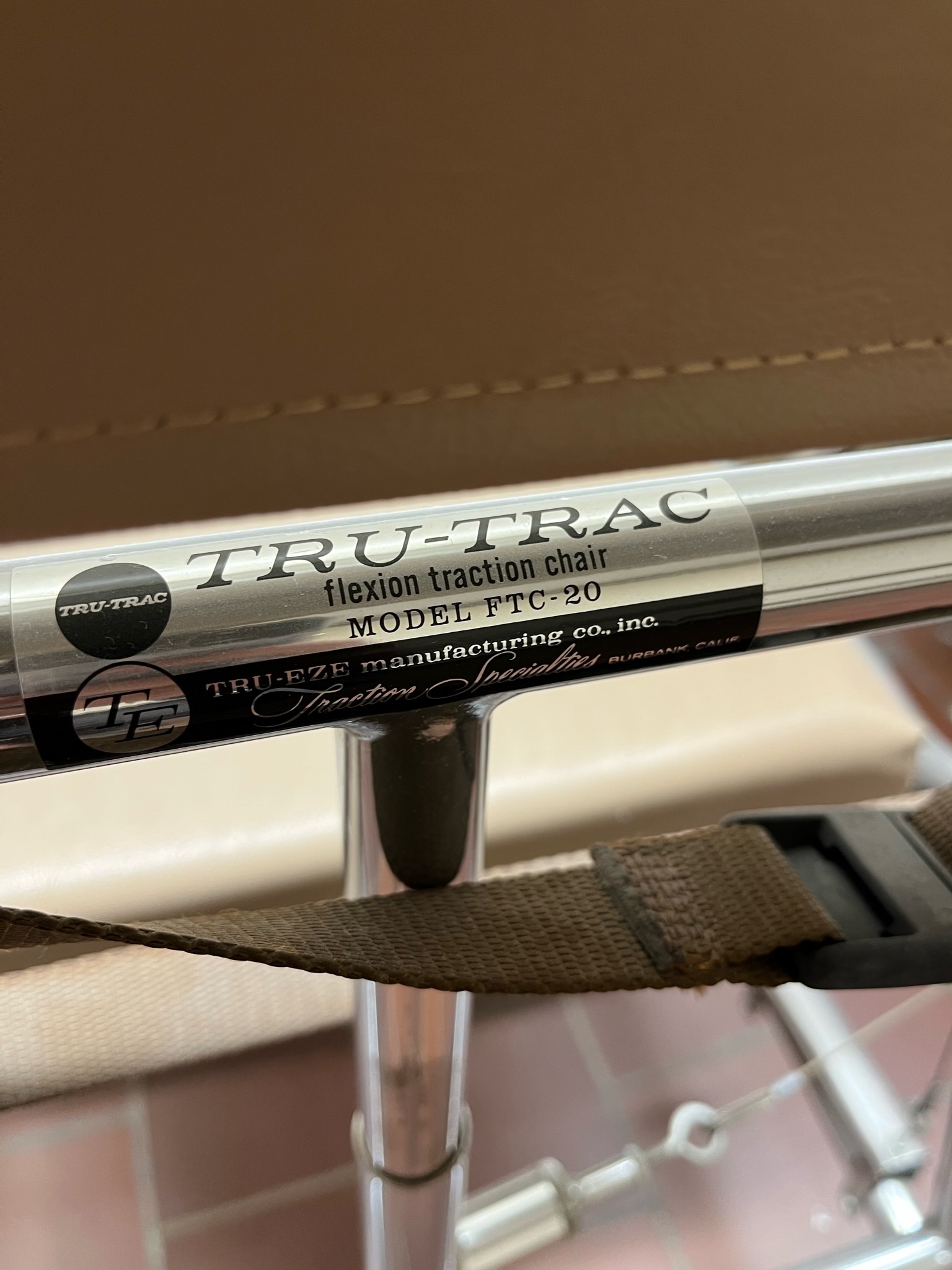 SELT / SOLD Tru-Trac stóll model FTC-20 5