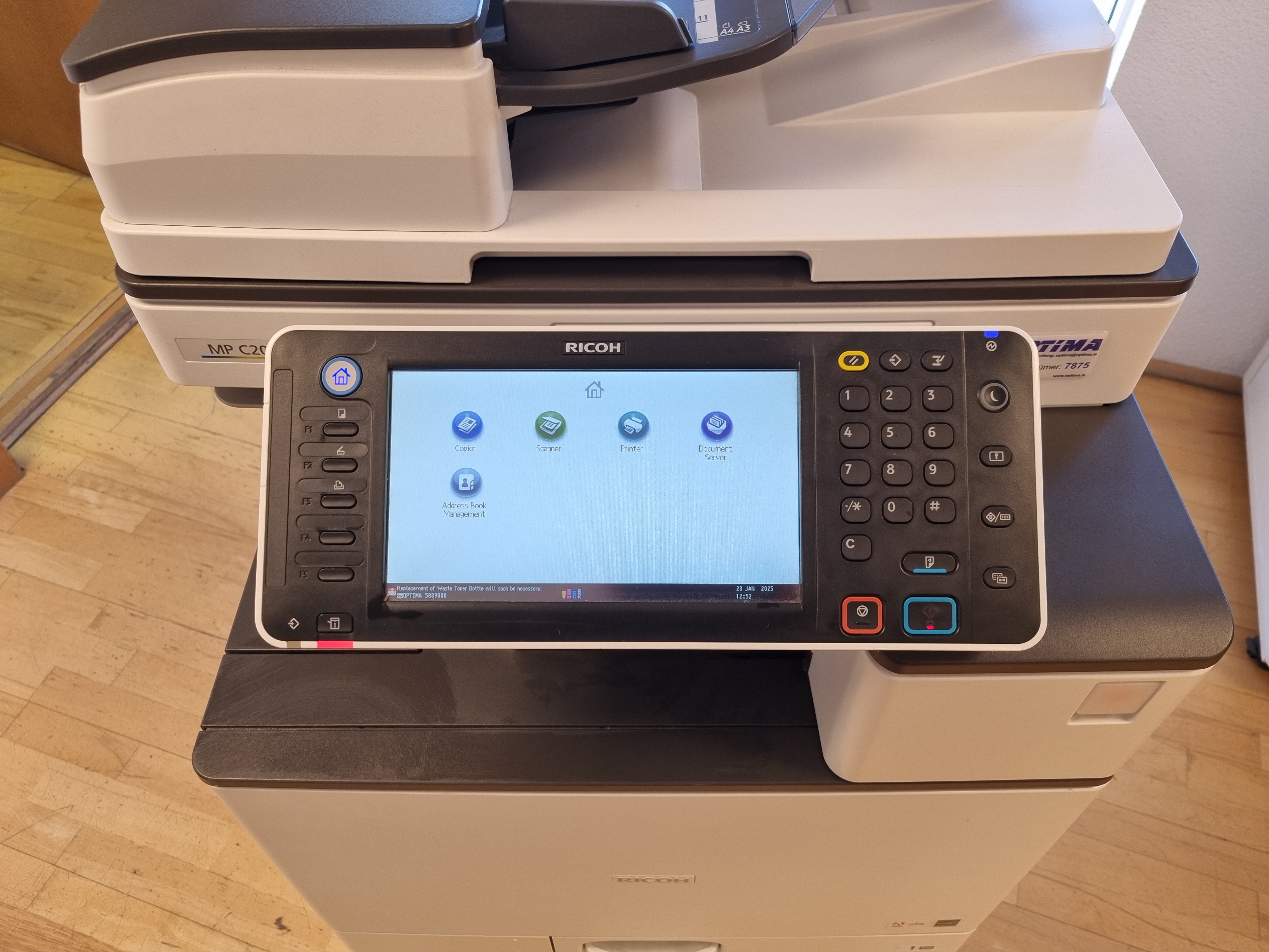 SELT / SOLD Ricoh MP C2011SP colour A3 multifunctional 4