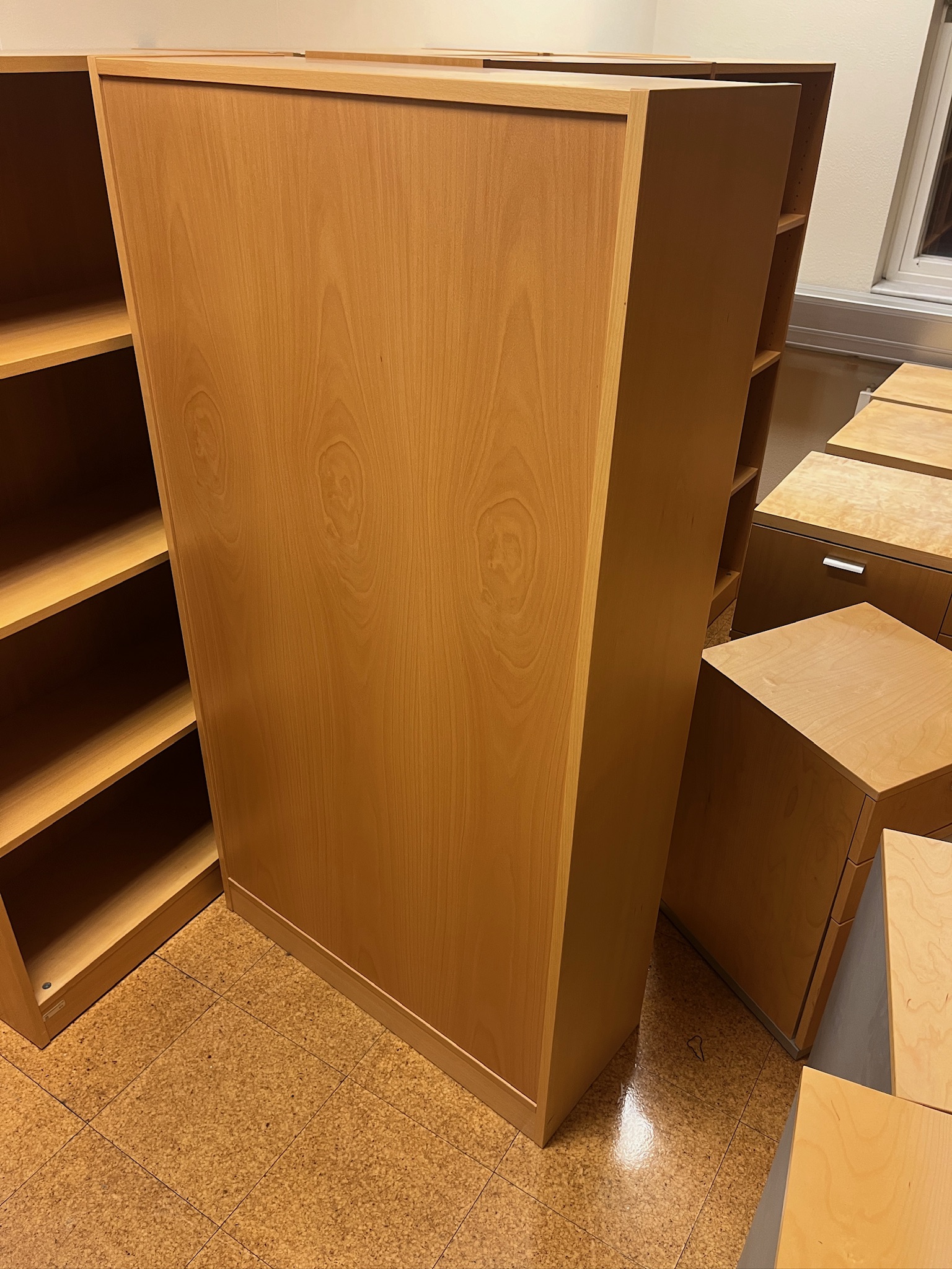 SELT / SOLD Bókahillur frá Á. Guðmundssonm, eik (4 stk.) 4