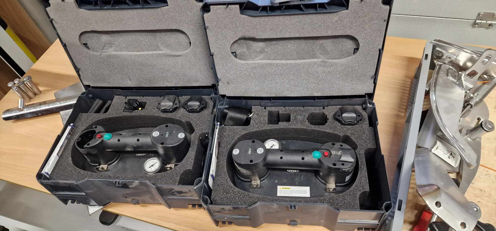 SELT / SOLD - Fossberg Nemo Grabo sogskál – Hardcase - sogblöðkur