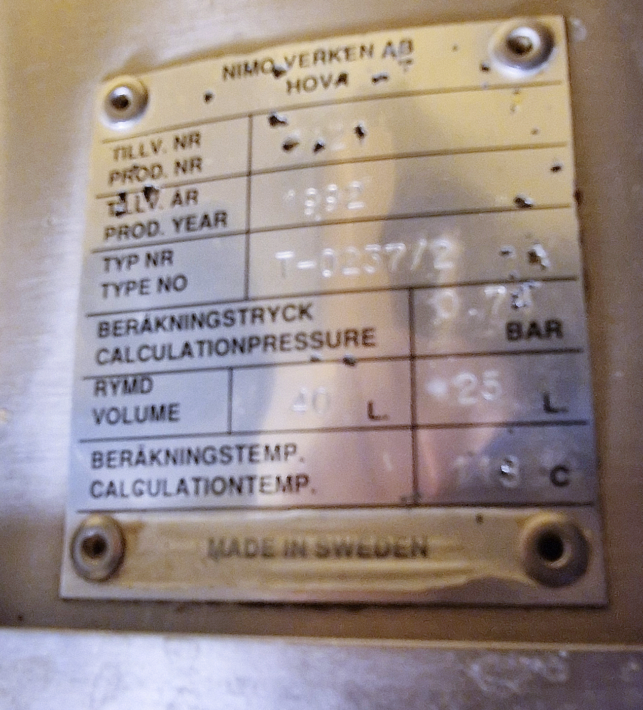 Nimo-Verken gufupottur, 40ltr. - Borgarnes 3