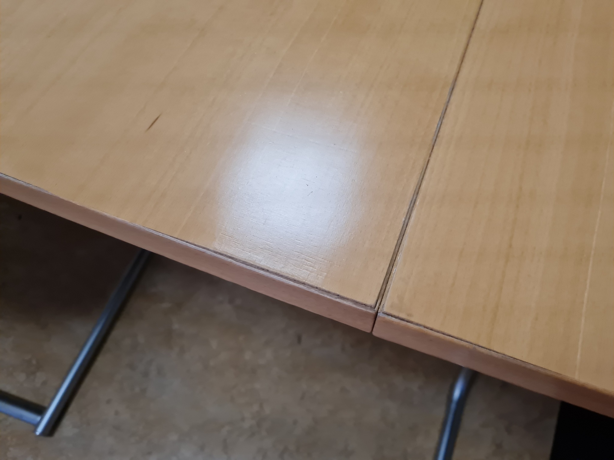 SELT / SOLD - Fundarborð 10 manna - 300 x 110sm 4