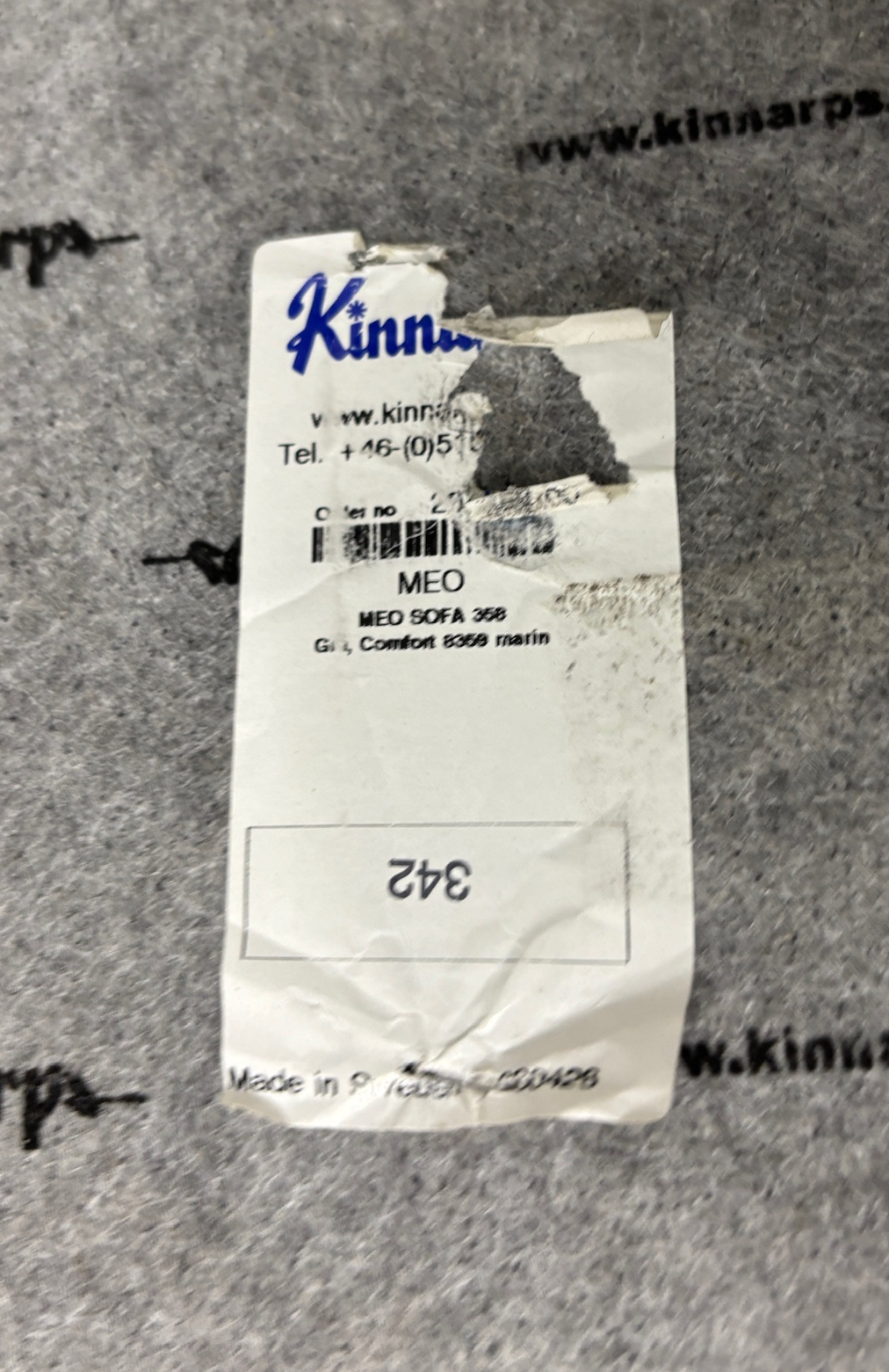 SELT / SOLD Kinnarps leðursófi frá Pennanum 11