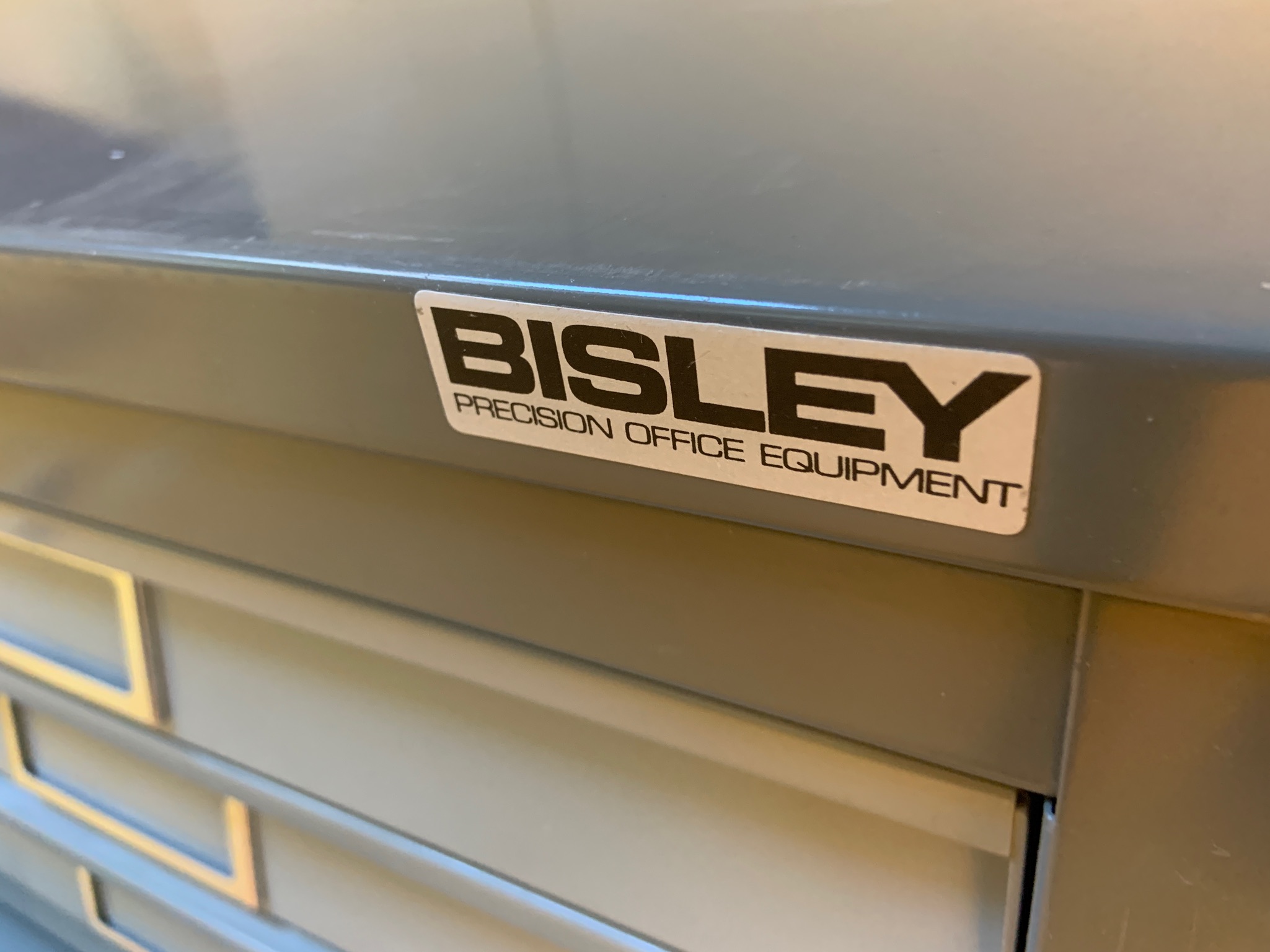 Selt/Endurnýtt - Bisley teikningaskápur 10 skúffu læsanlegur 7