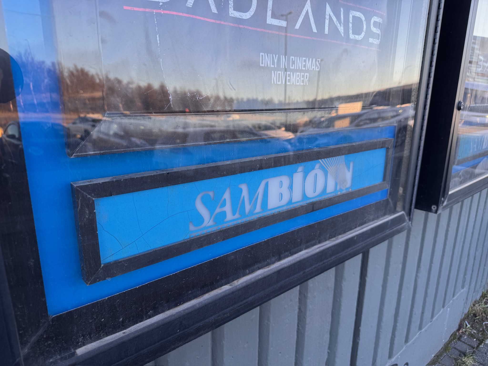 SELT / SOLD Kvikmyndakassi - Sambíóin Álfabakka 9