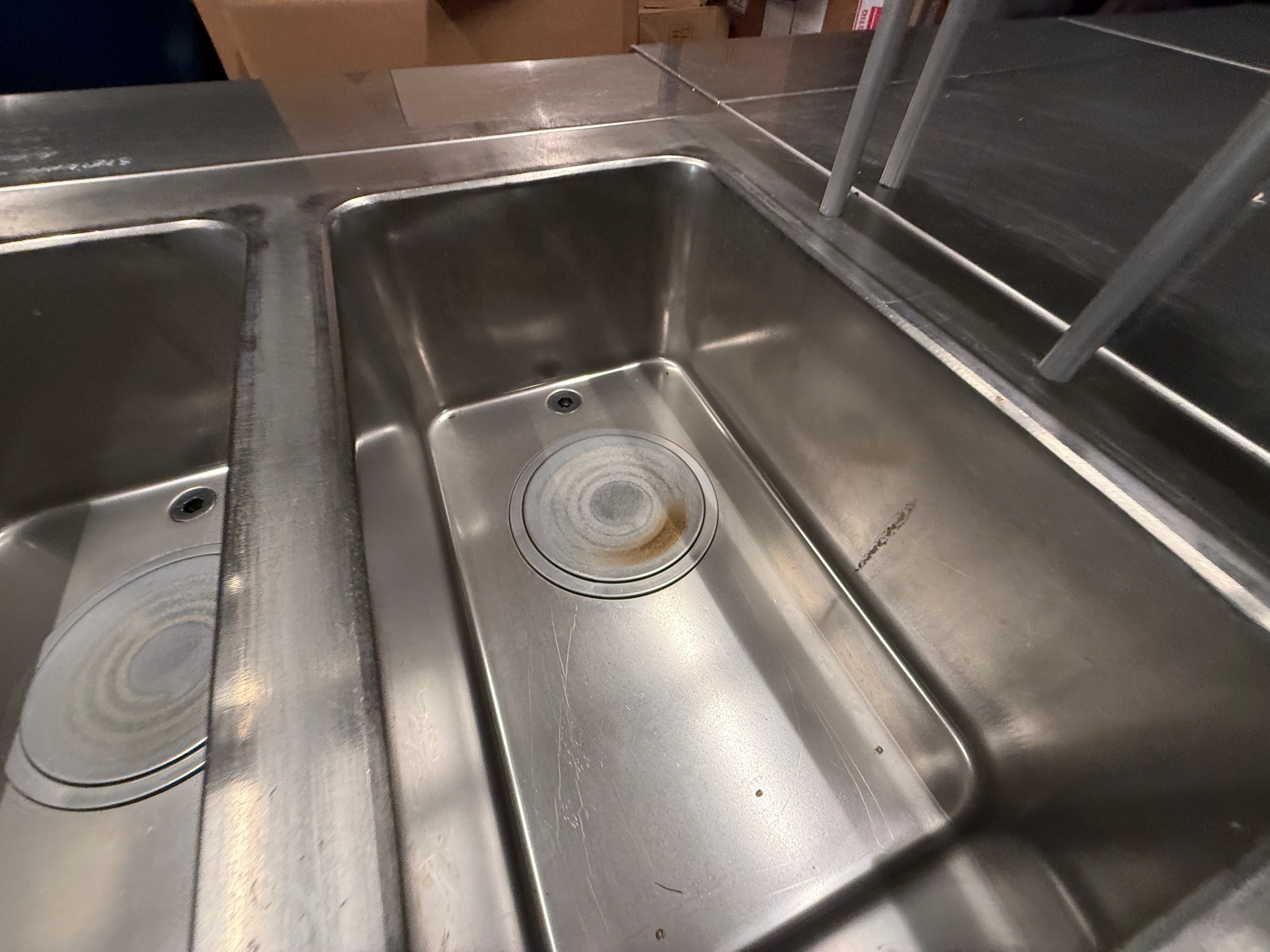 SELT / SOLD Metos hitaborð fyrir mötuneyti, B120xD65xH90sm. 4