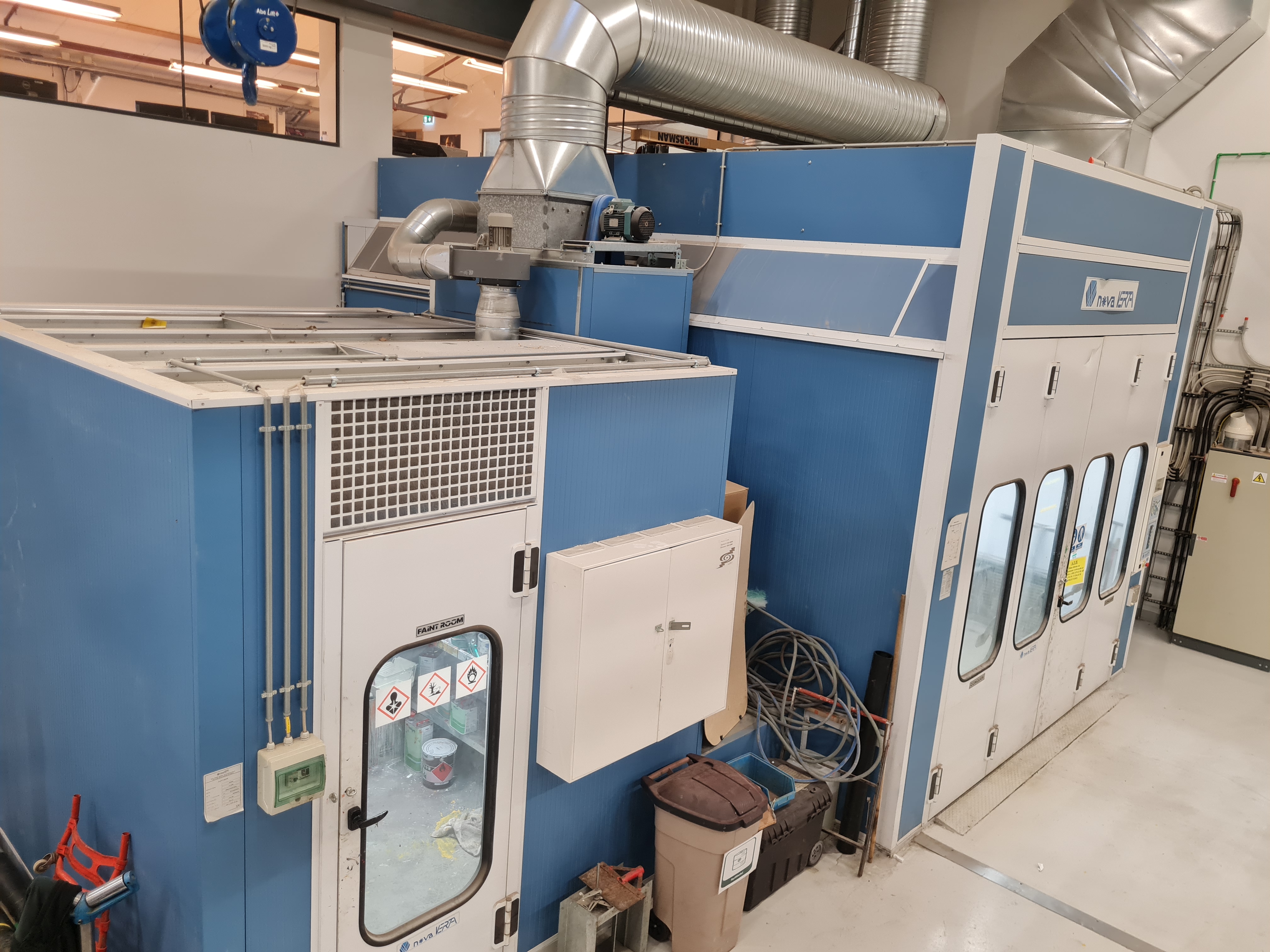 Selt - Sprautuklefi - Nova Verta paint booth 2