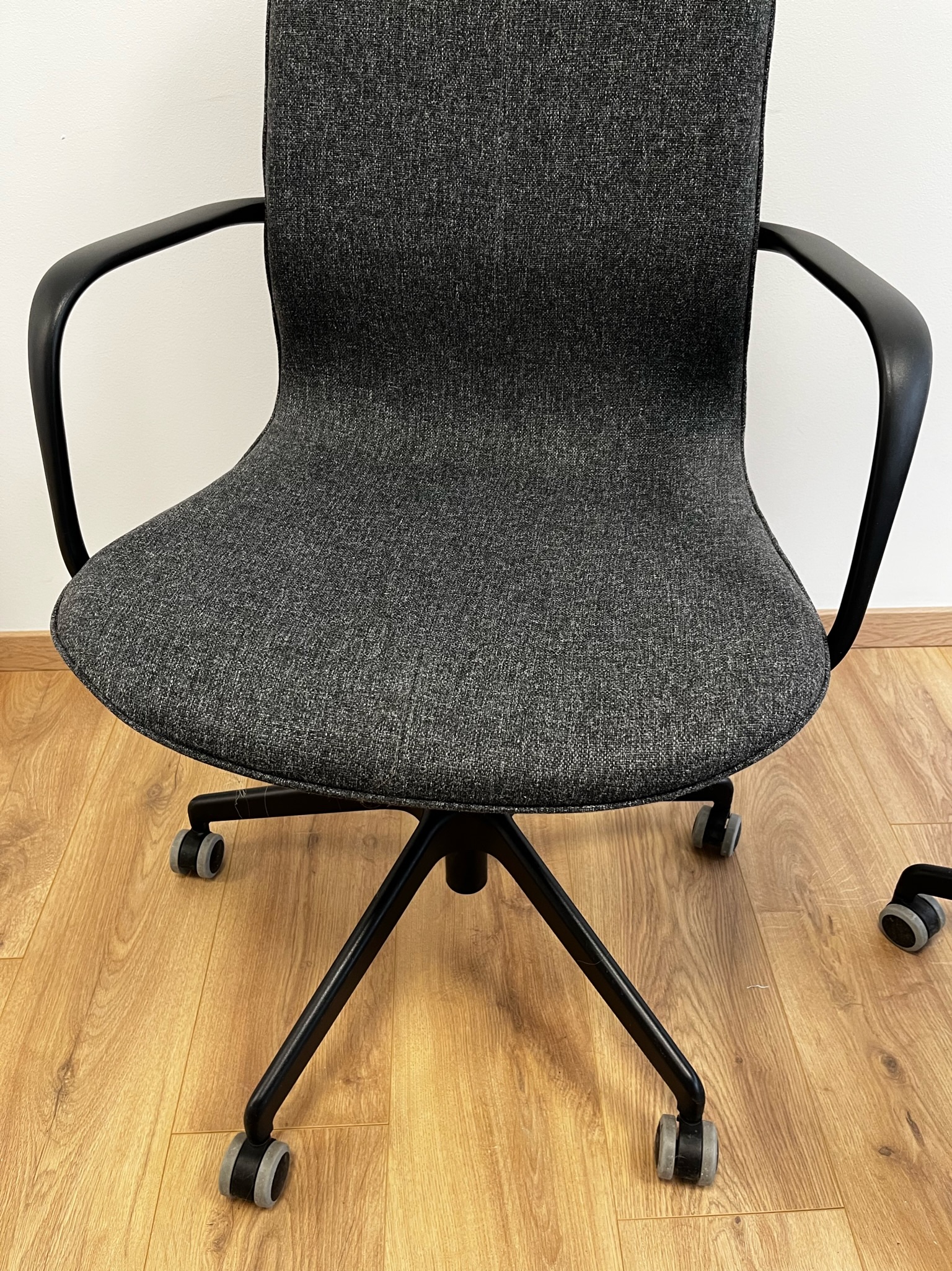 SELT / SOLD Fundarstólar á hjólum frá IKEA - 4 stk til 6