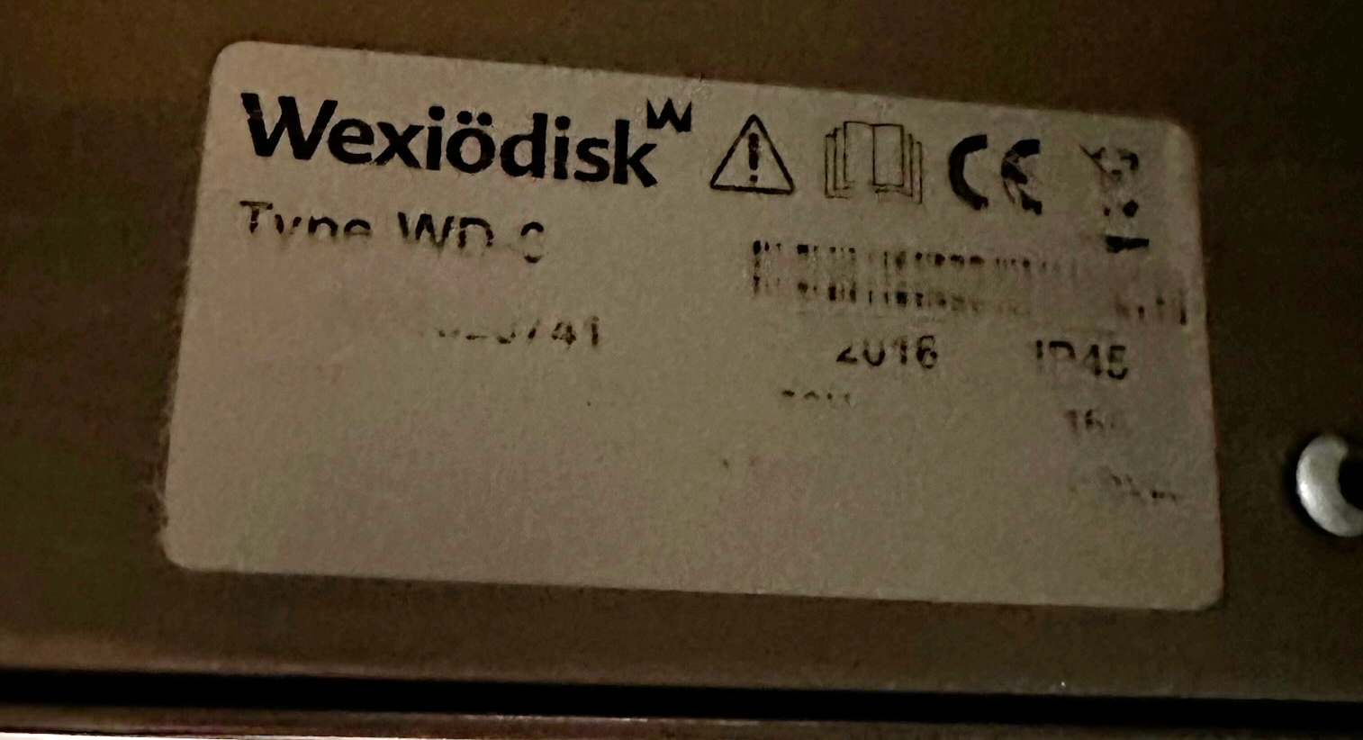 SELT / SOLD Wexiödisk WD-6 húddvél 2016 frá Fastus 9