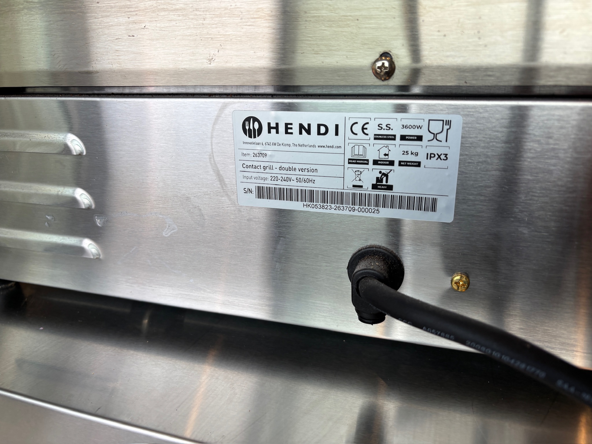 SELT / SOLD Nýlegt Hendi Samlokugrill Tvöfalt 4