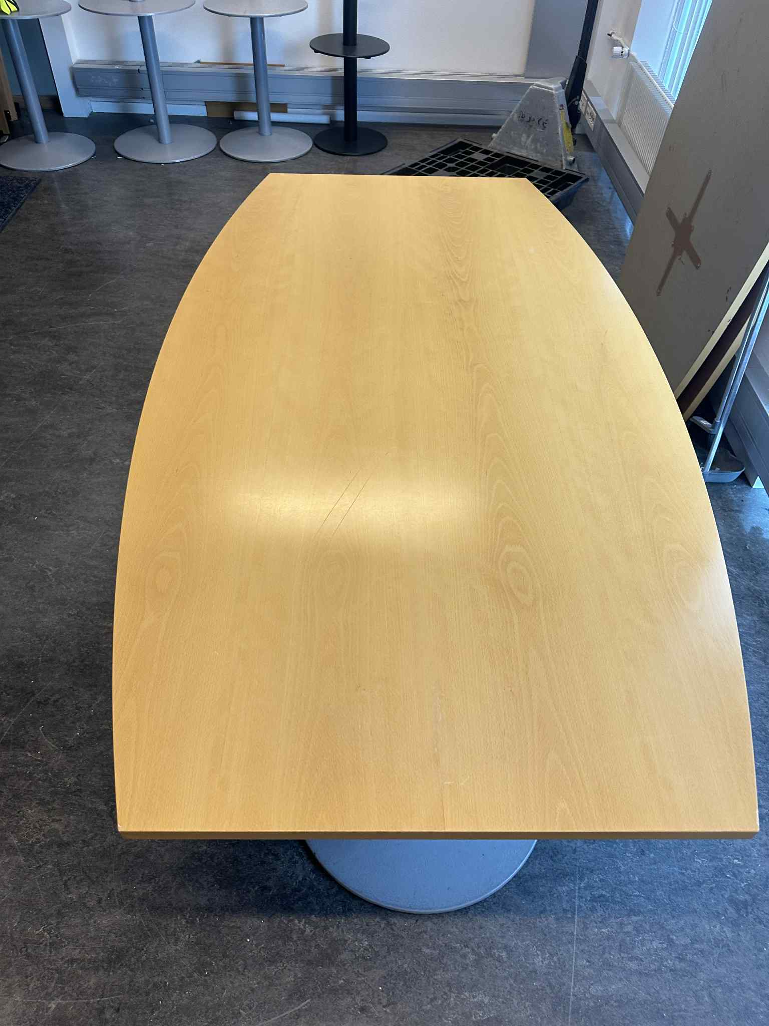 SELT / SOLD Fundarborð 6-8 manna 200x110sm. 3