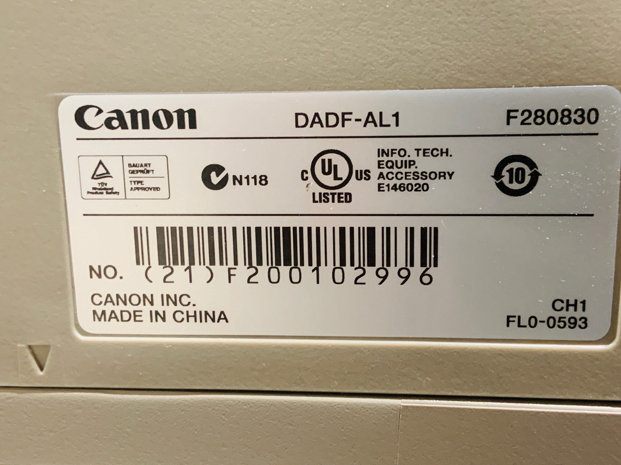Endurnýtt/selt-Canon C5235i fjölnotatæki 14