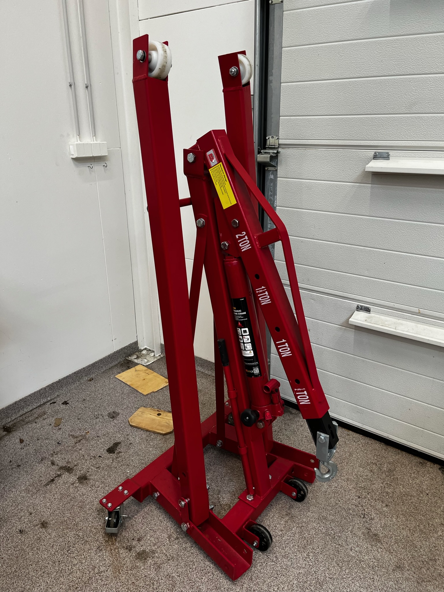 SELT / SOLD Big Red vélagálgi 2 tonn - Iðnvélar