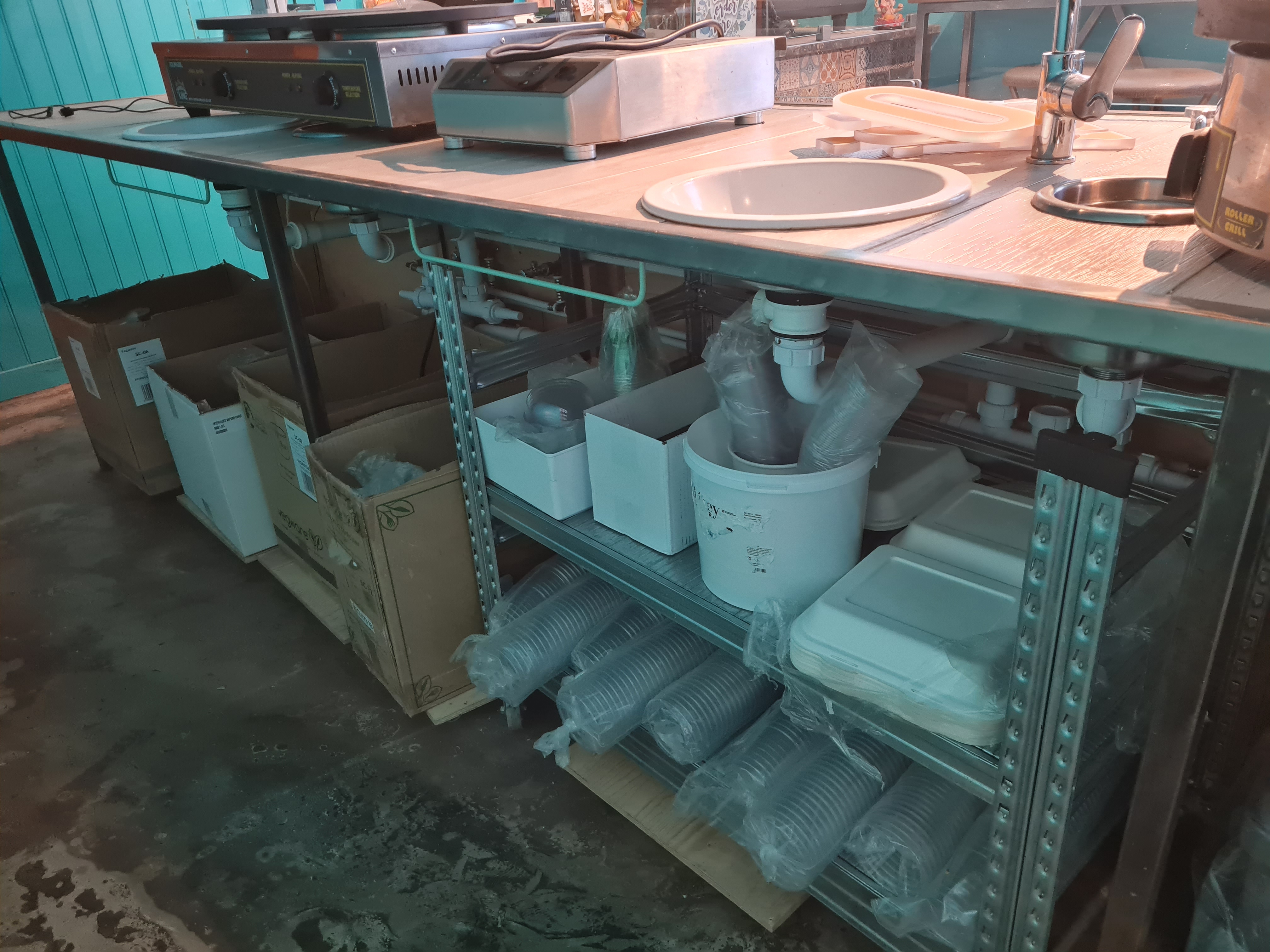 SELT / SOLD - Preppborð - crepborð - pylsubar - sjoppuborð 8
