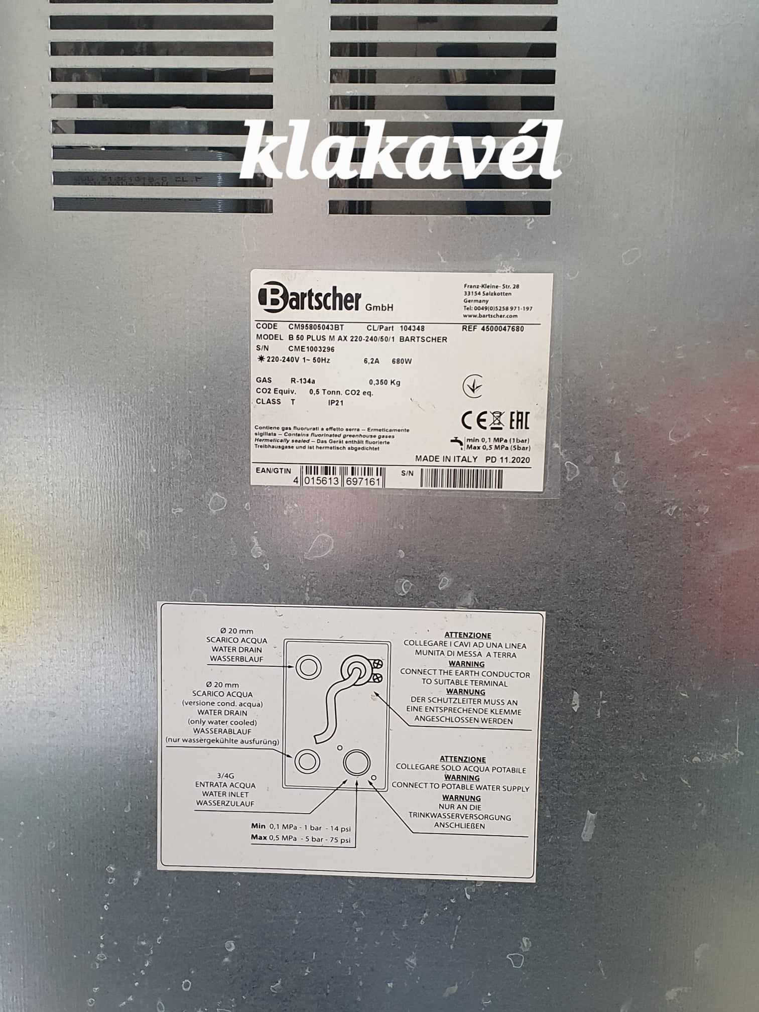 SELT / SOLD Bartcherer klakavél (2021) 6