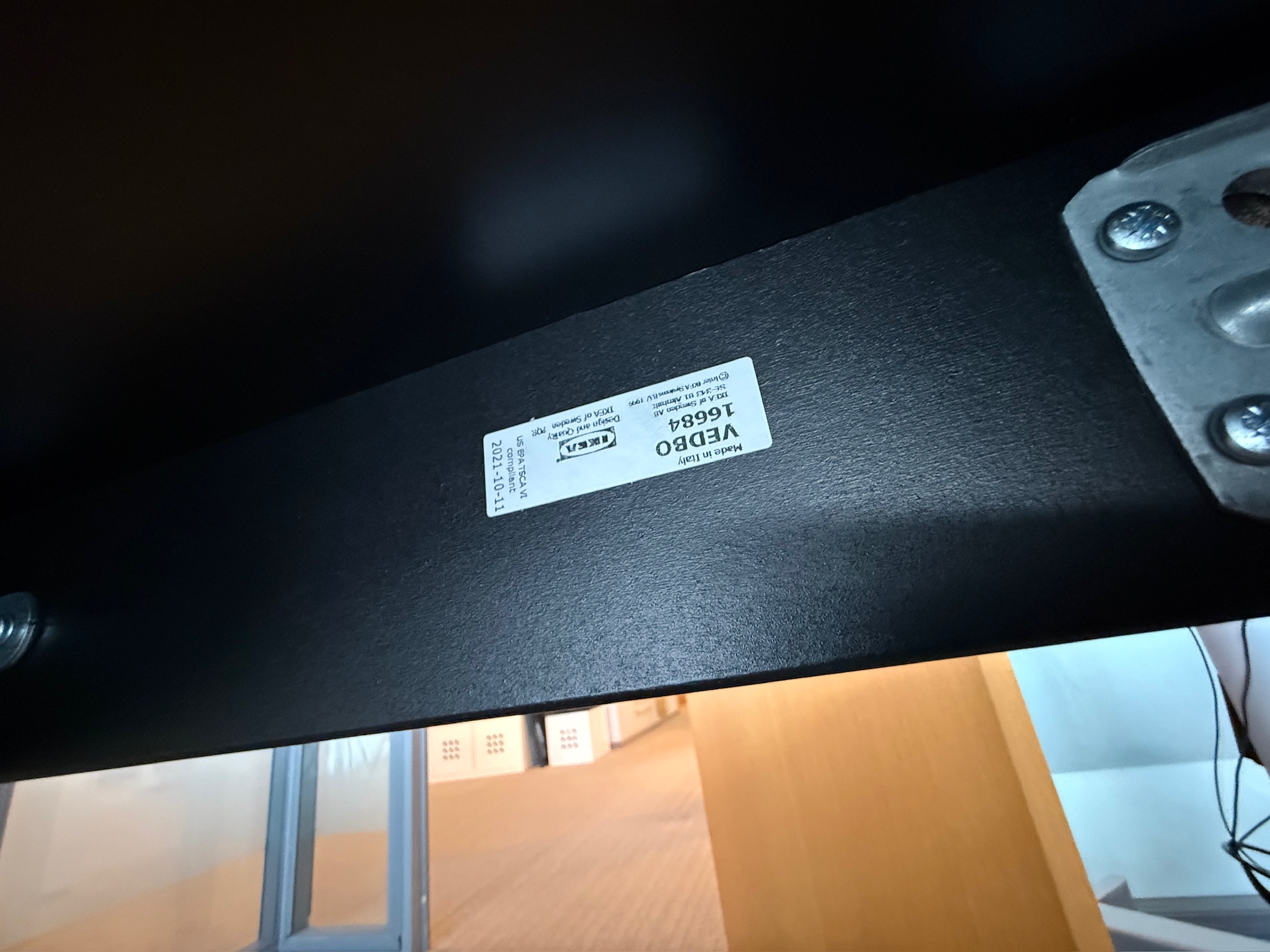 SELT / SOLD IKEA borðstofuborð, L240xB105sm. 6