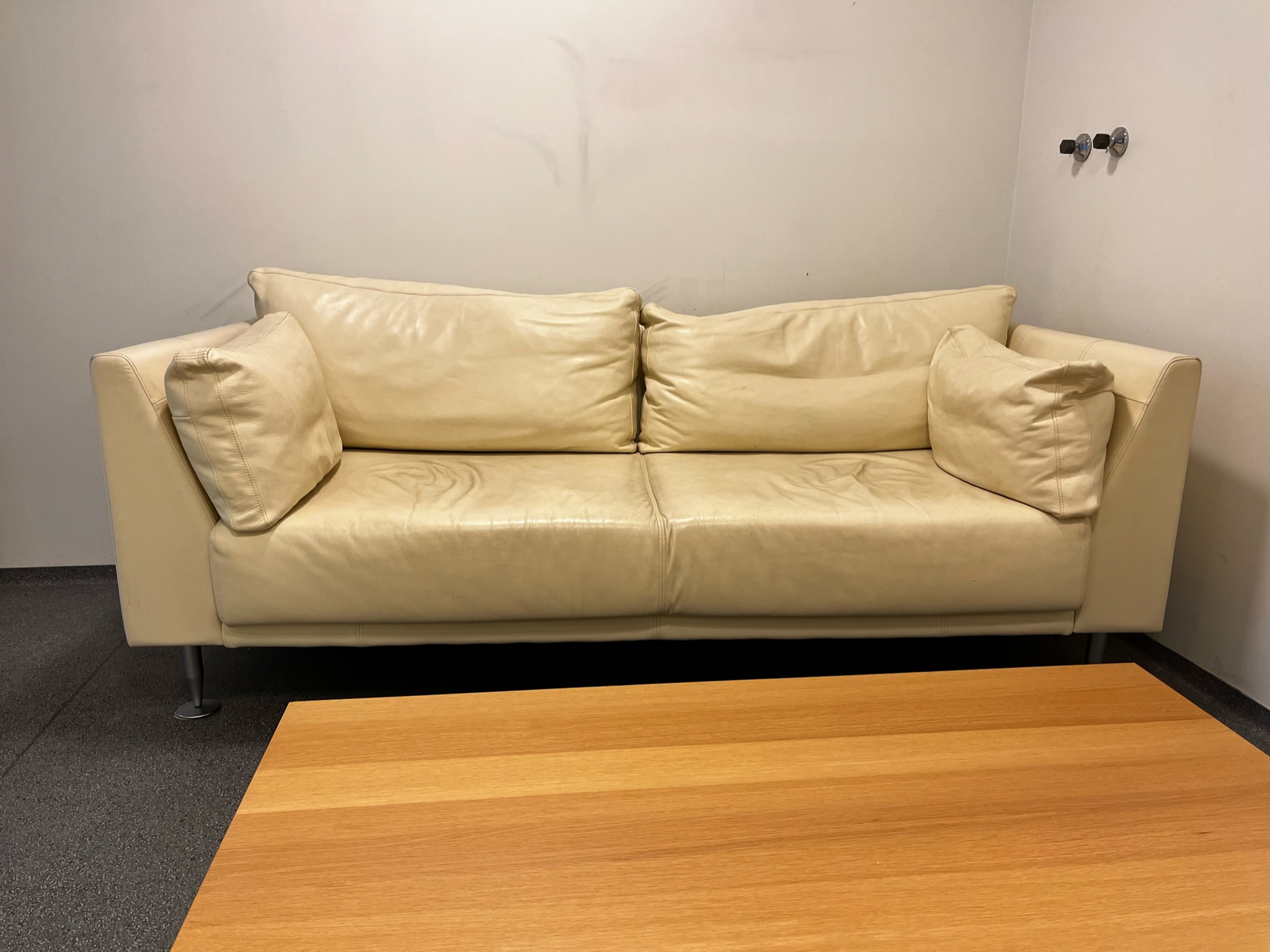 SELT / SOLD BoConcept leðursófi 2