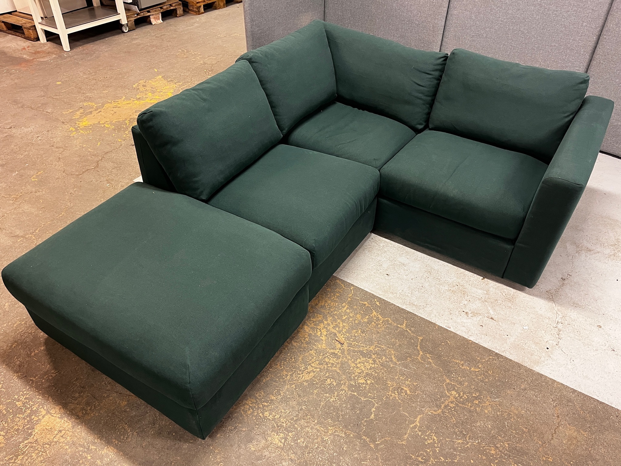 SELT / SOLD IKEA hornsófi, B180 x L240 sm. 4