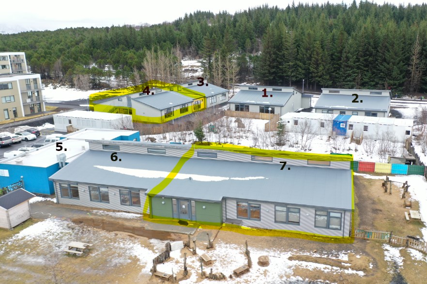 SELT / SOLD Hús 7 - SG einingarhús til flutnings - 160 fm + 123 fm: Alls 283 fm. 5