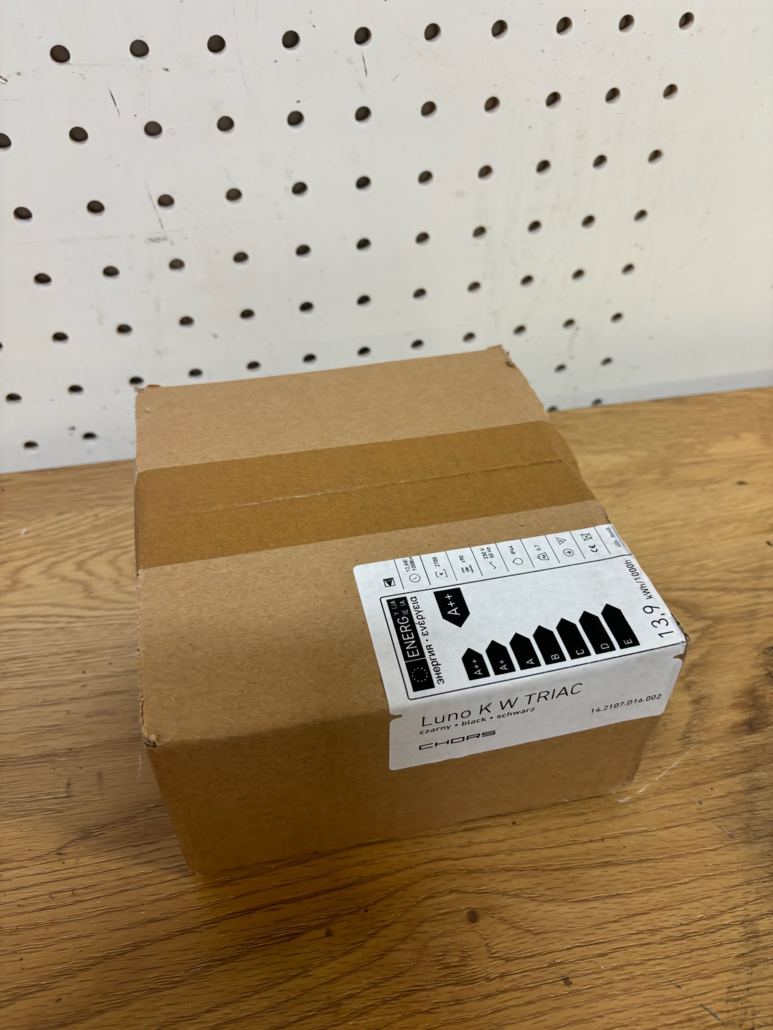SELT / SOLD Chors vegglampi (12 stk.) - Umframefni/Ónotað 2